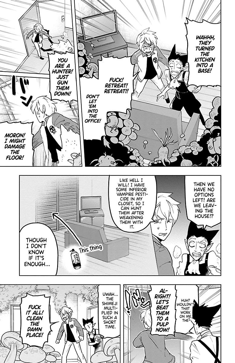 Kyuuketsuki Sugu Shinu Chapter 13 page 7 - Chapter 13: 13th Death: Kitchen Liberal Force