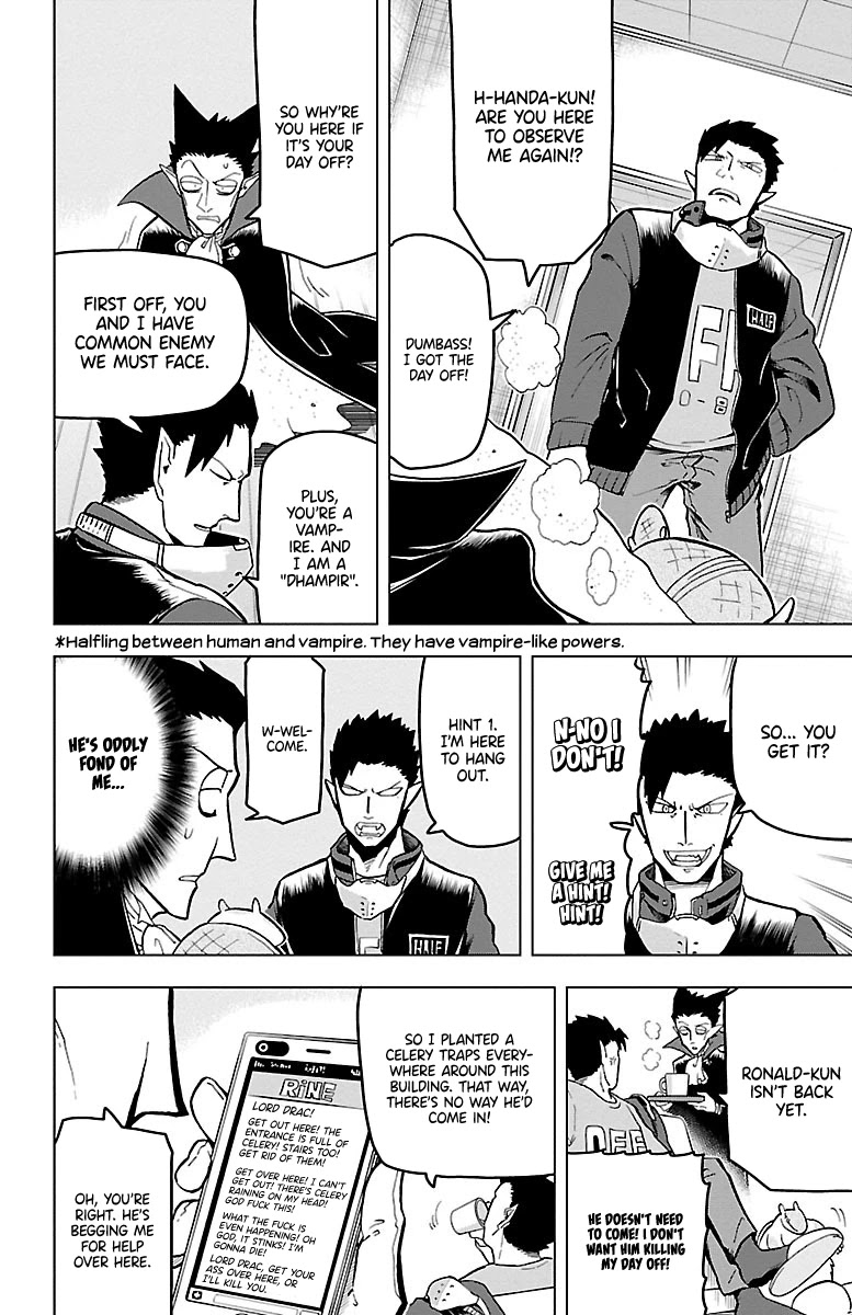 Kyuuketsuki Sugu Shinu Chapter 17 page 2 - Chapter 17: 17th Death: Handa, A Day Off, and History