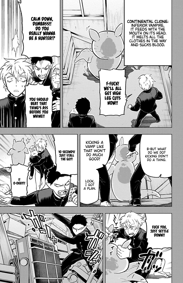 Kyuuketsuki Sugu Shinu Chapter 17 page 9 - Chapter 17: 17th Death: Handa, A Day Off, and History