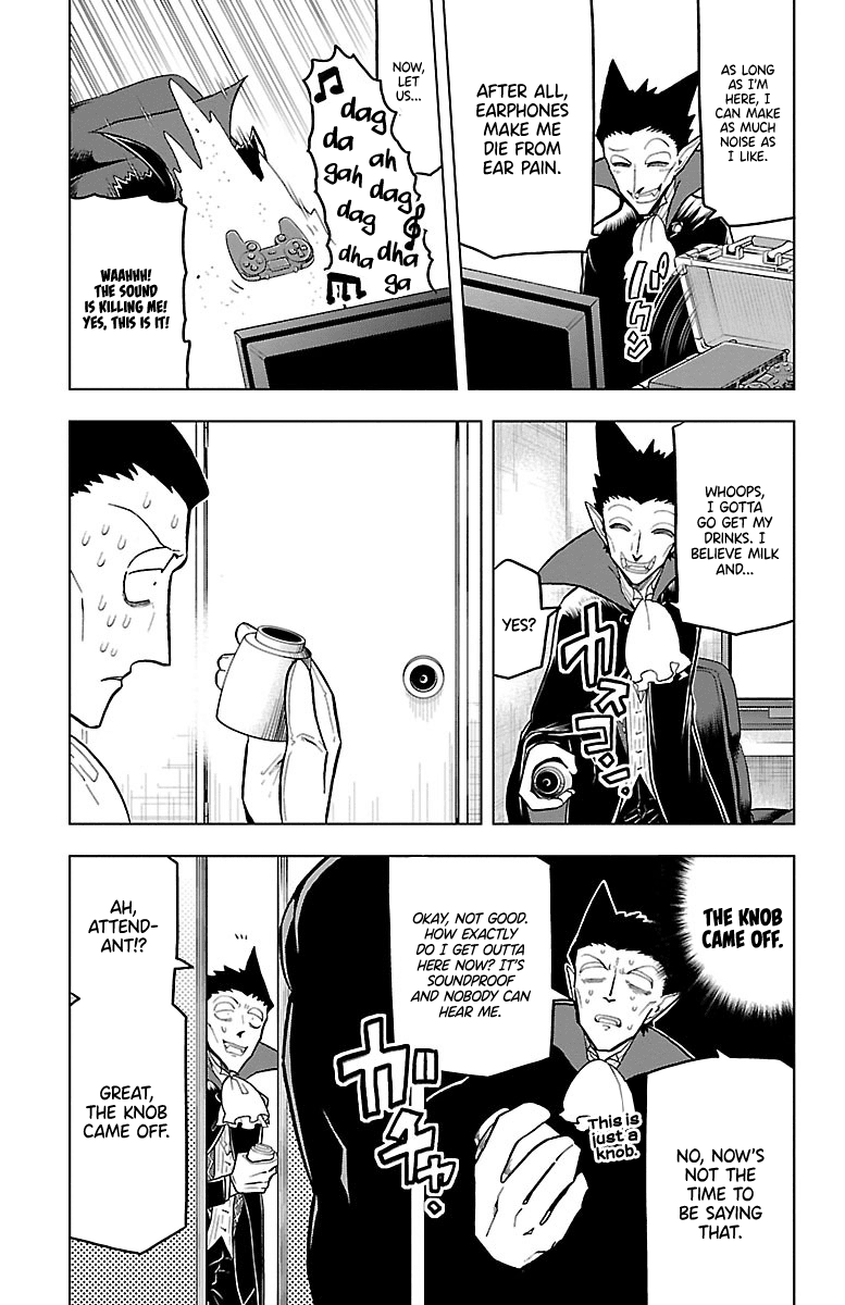 Kyuuketsuki Sugu Shinu Chapter 18 page 3 - Chapter 18: 18th Death: Moment by Moment Hell in a Manga Cafe