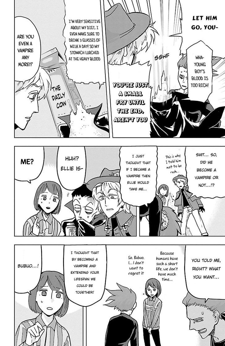 Kyuuketsuki Sugu Shinu Chapter 2 page 15 - Chapter 2 : The idiot, the convenience store, and brutality