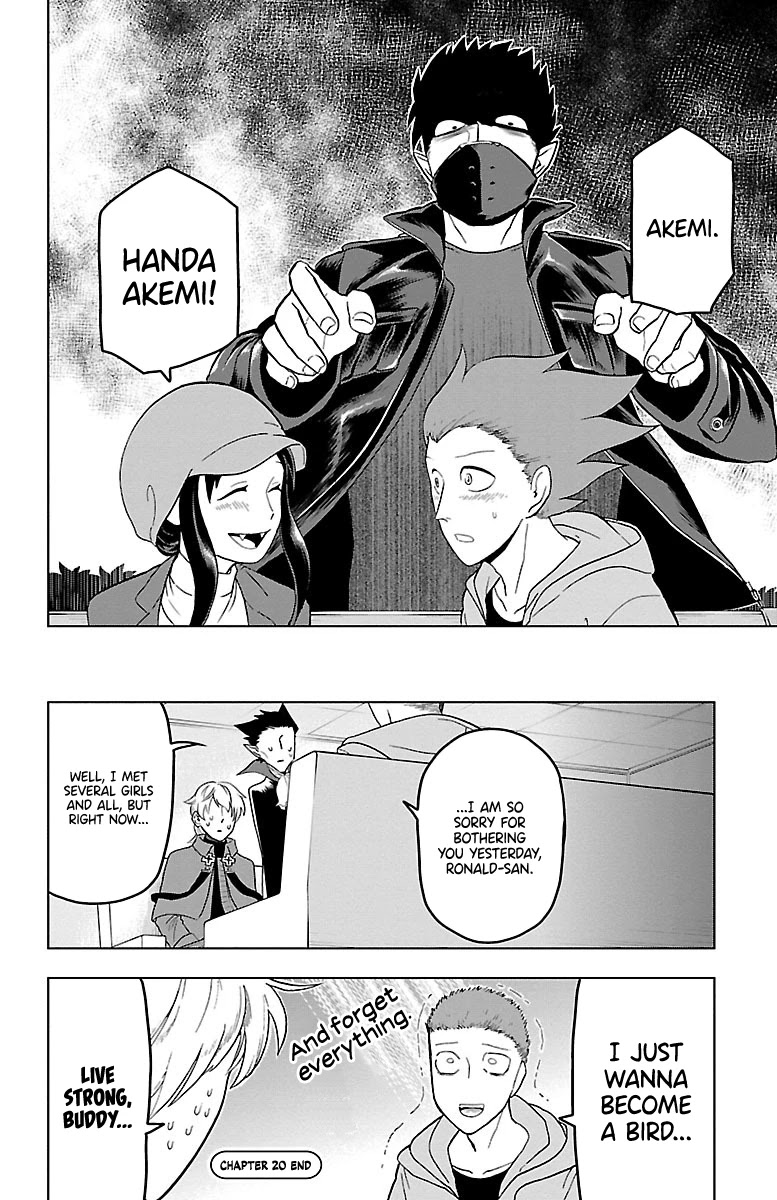 Kyuuketsuki Sugu Shinu Chapter 20 page 12 - Chapter 20: 20th Death: Unpopular Guys are Unpopular
