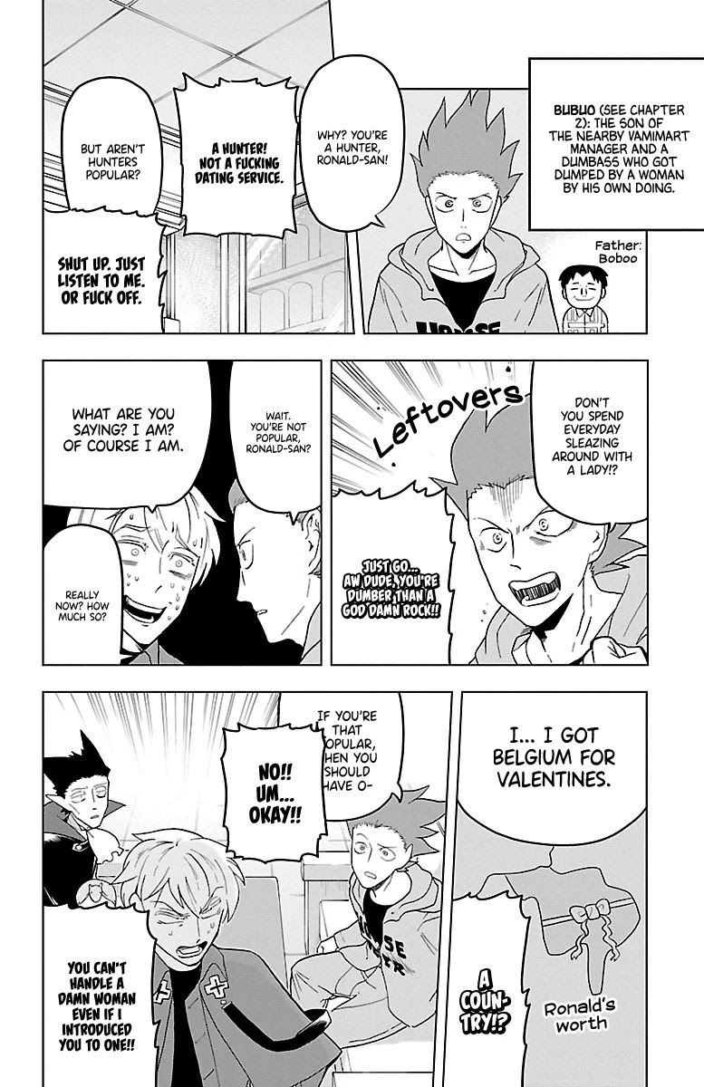 Kyuuketsuki Sugu Shinu Chapter 20 page 2 - Chapter 20: 20th Death: Unpopular Guys are Unpopular