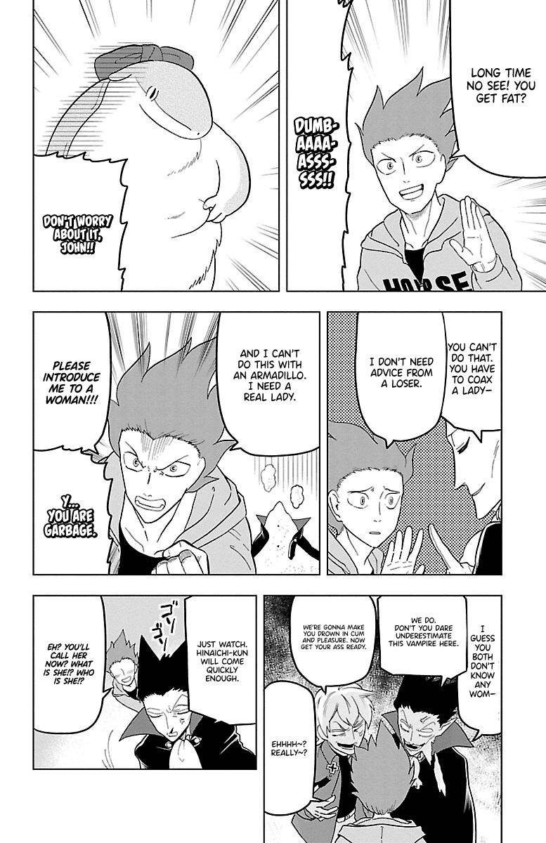 Kyuuketsuki Sugu Shinu Chapter 20 page 4 - Chapter 20: 20th Death: Unpopular Guys are Unpopular
