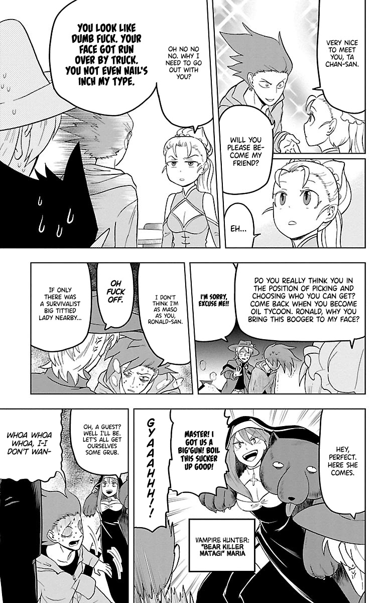 Kyuuketsuki Sugu Shinu Chapter 20 page 9 - Chapter 20: 20th Death: Unpopular Guys are Unpopular