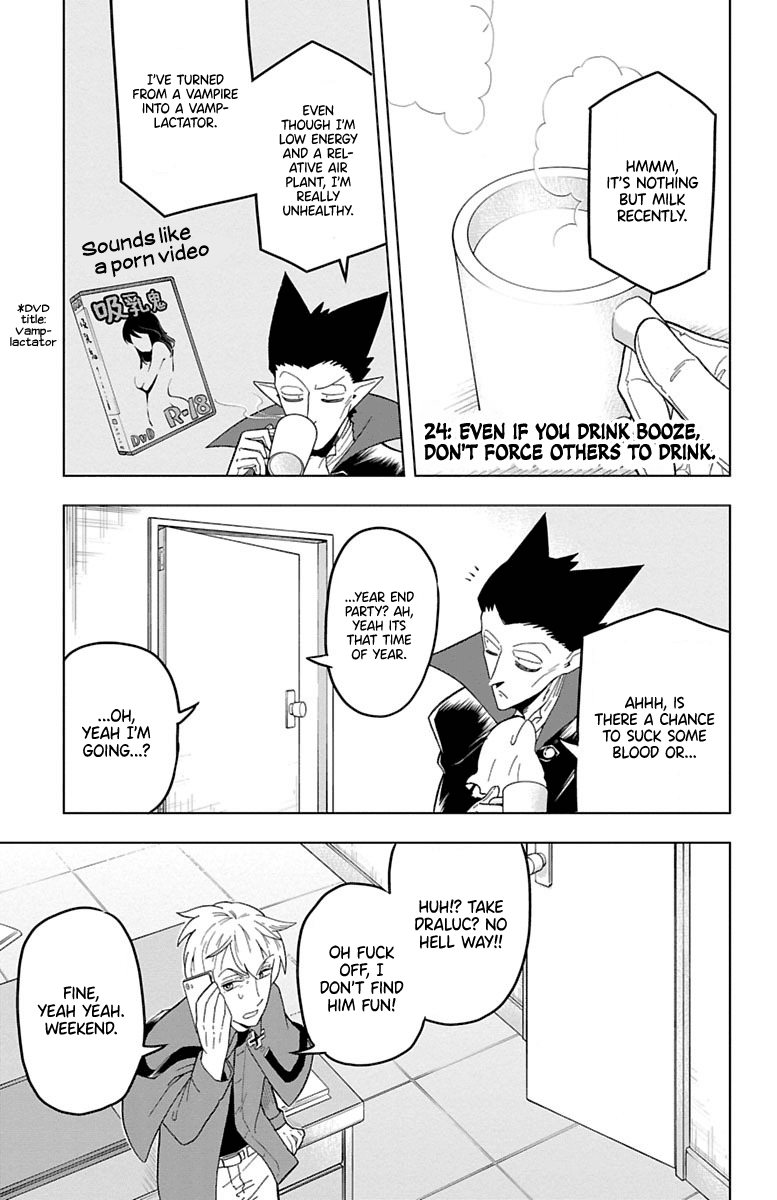 Kyuuketsuki Sugu Shinu Chapter 24 page 1 - Chapter 24
