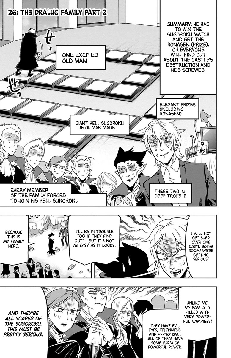 Kyuuketsuki Sugu Shinu Chapter 26 page 1 - Chapter 26