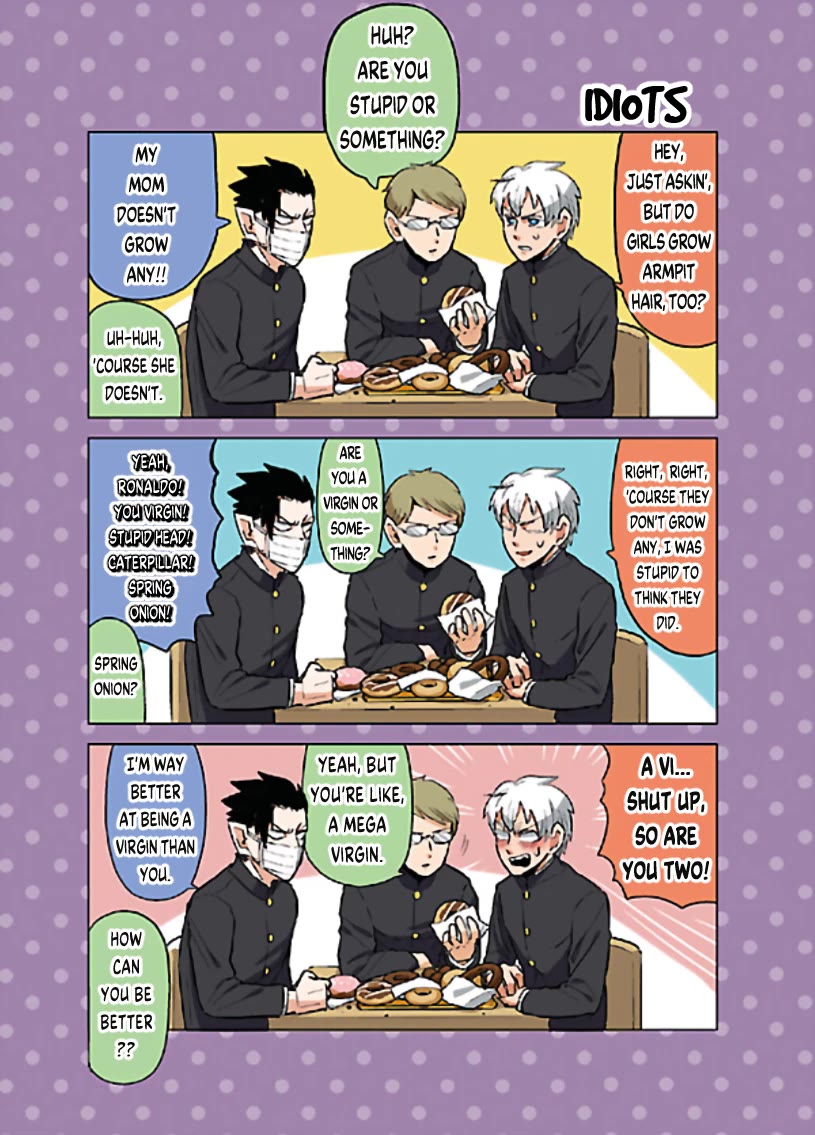 Kyuuketsuki Sugu Shinu Chapter 34.6 page 2 - Chapter 34.6: Bonus: Toranoana Four Page Leaflet (Volume 3)