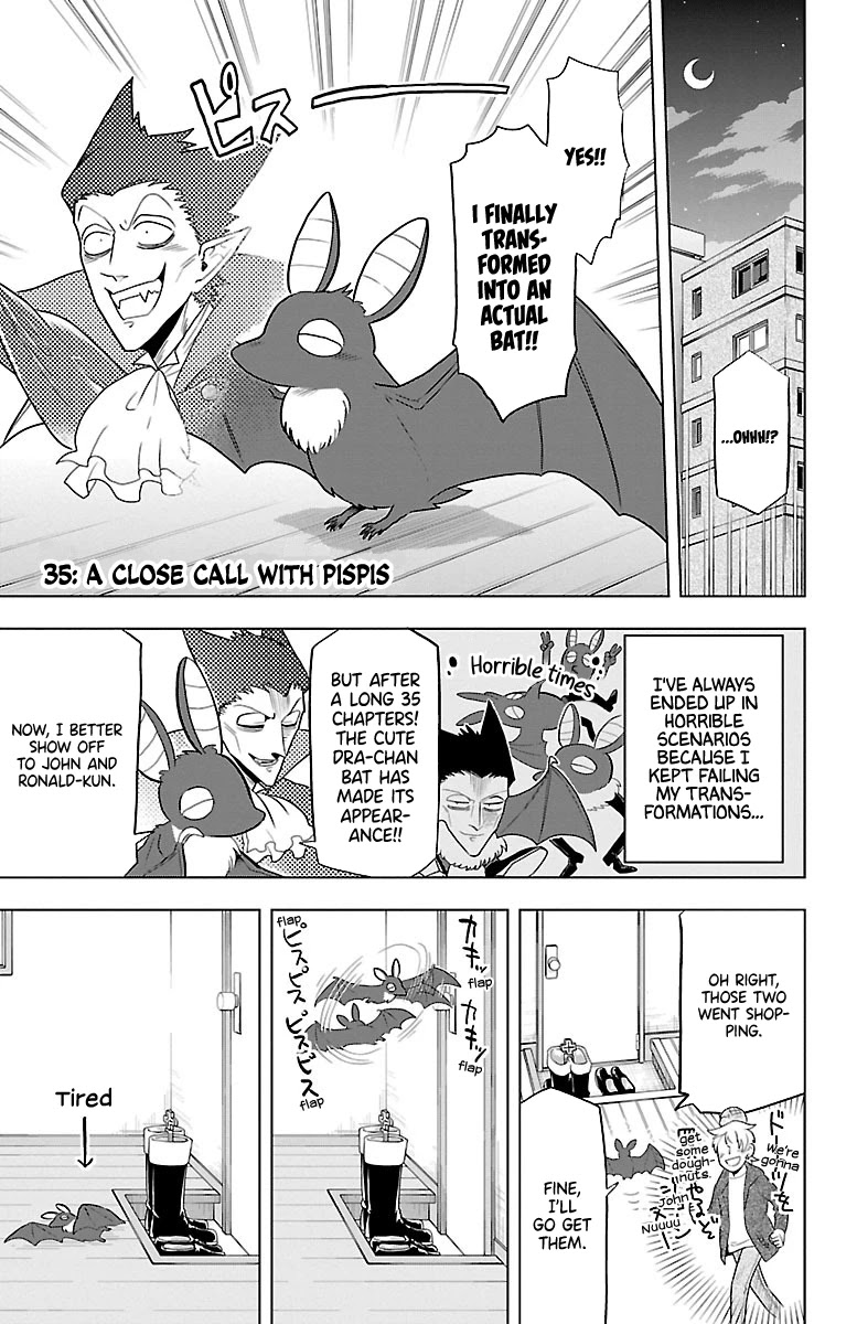 Kyuuketsuki Sugu Shinu Chapter 35 page 5 - Chapter 35: A Close Call With Pispis
