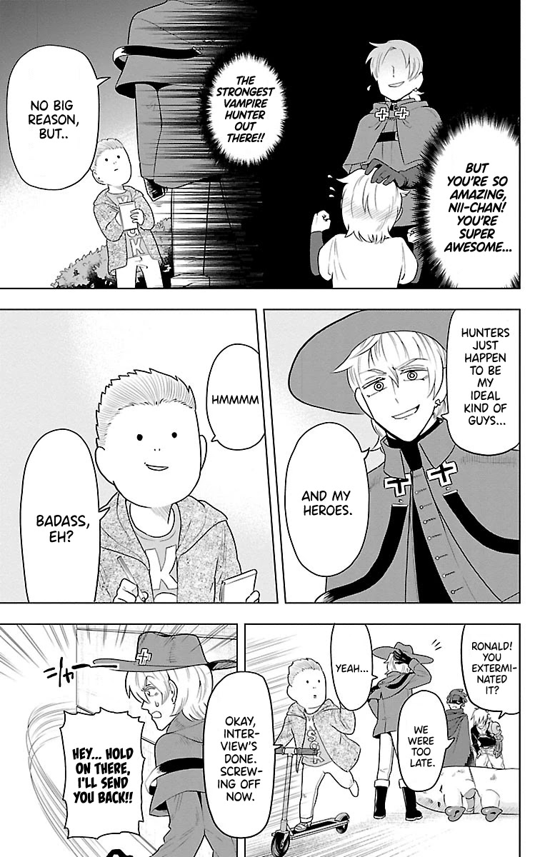 Kyuuketsuki Sugu Shinu Chapter 36 page 11 - Chapter 36: Personal Ronald Interview