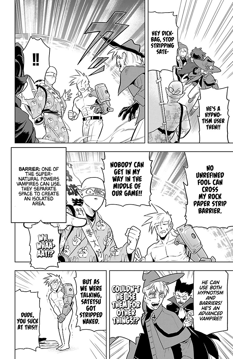 Kyuuketsuki Sugu Shinu Chapter 38 page 4 - Chapter 38: Local Rock Paper Stripping