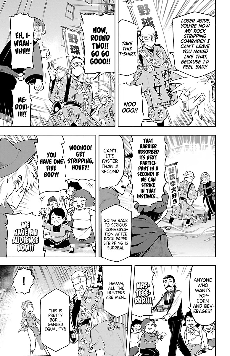 Kyuuketsuki Sugu Shinu Chapter 38 page 5 - Chapter 38: Local Rock Paper Stripping