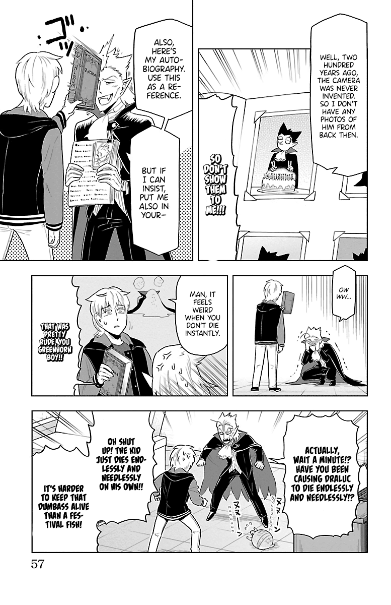 Kyuuketsuki Sugu Shinu Chapter 39 page 7 - Chapter 39: And Daddy Comes