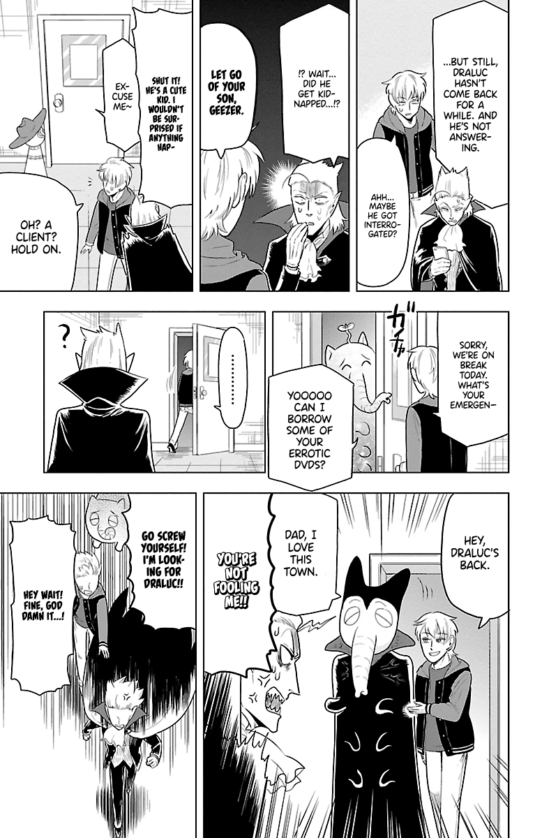 Kyuuketsuki Sugu Shinu Chapter 39 page 9 - Chapter 39: And Daddy Comes