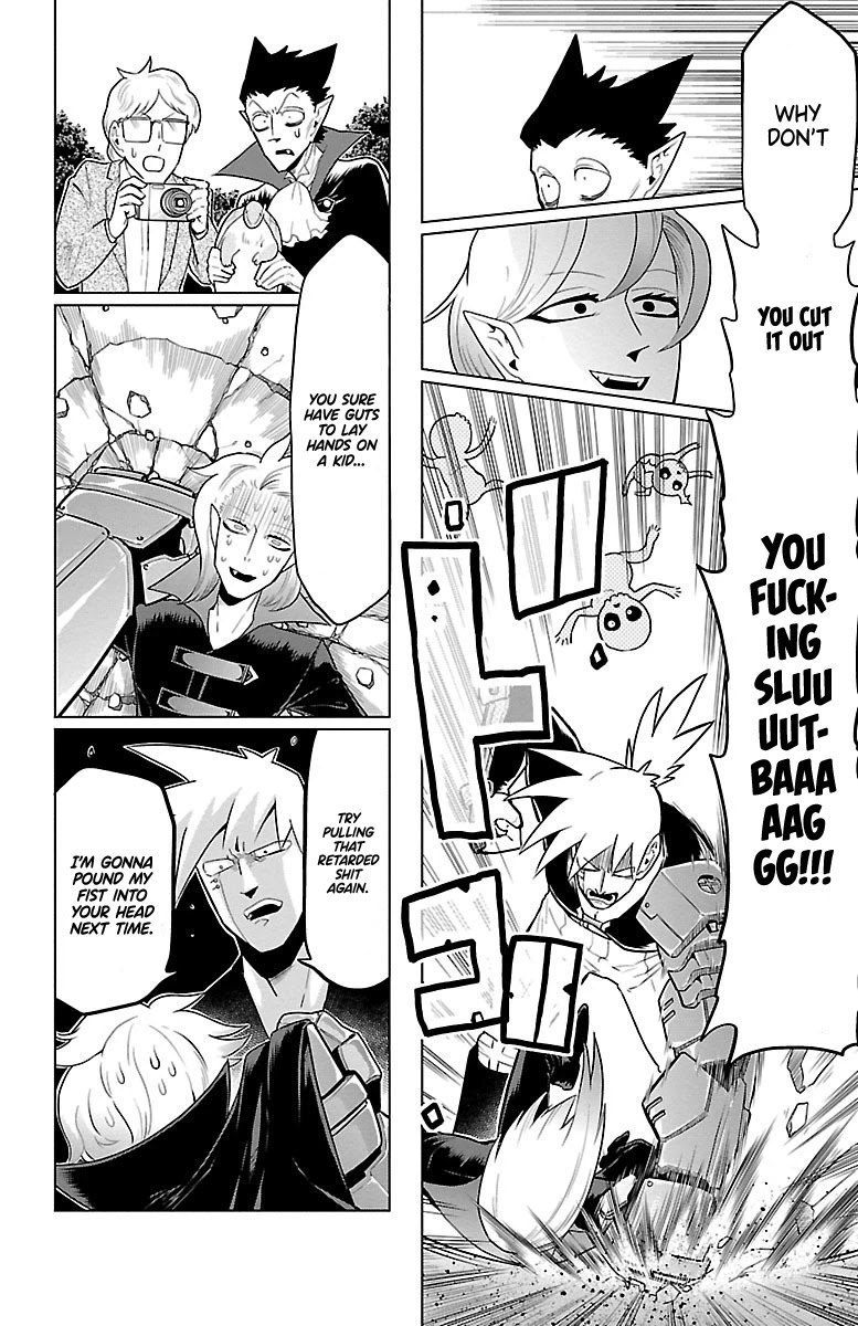 Kyuuketsuki Sugu Shinu Chapter 41 page 10 - Chapter 41: Iron Left Hands Are Pretty Plain Nowadays