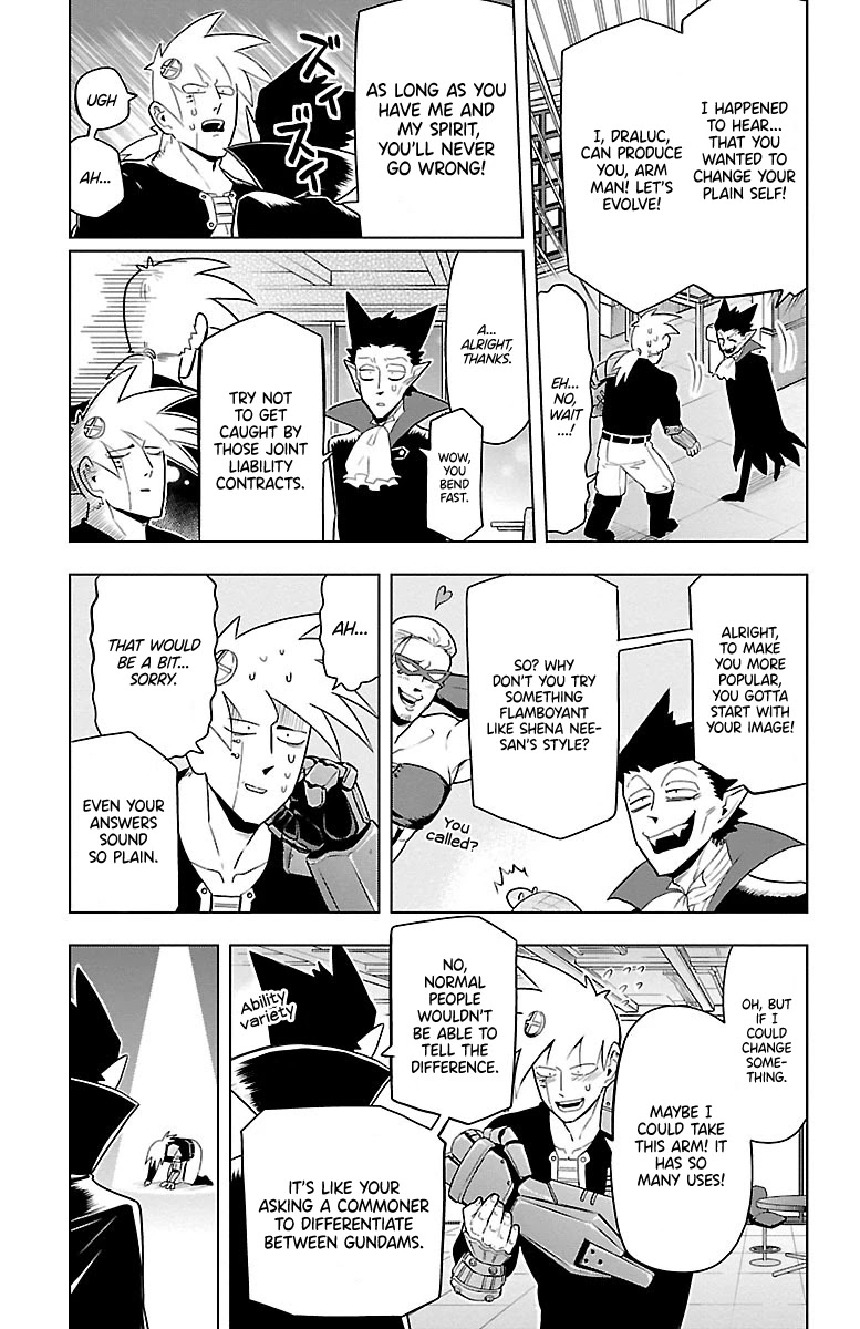 Kyuuketsuki Sugu Shinu Chapter 41 page 3 - Chapter 41: Iron Left Hands Are Pretty Plain Nowadays