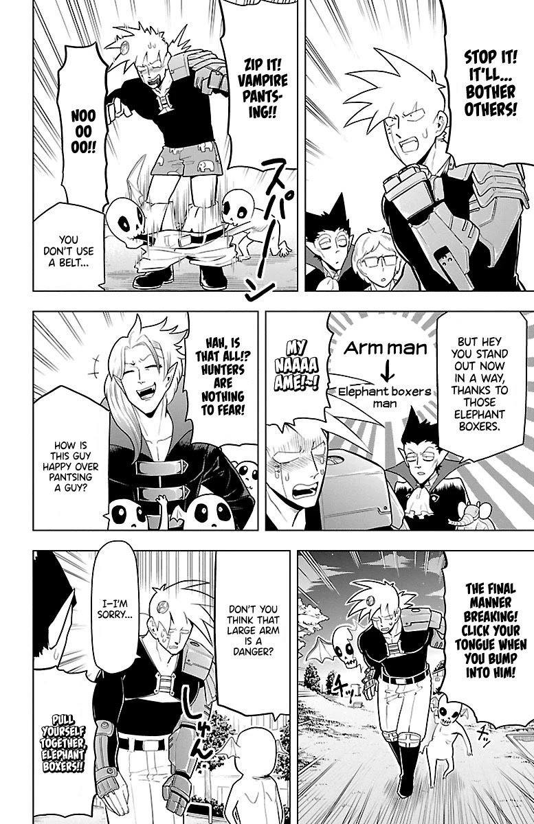 Kyuuketsuki Sugu Shinu Chapter 41 page 8 - Chapter 41: Iron Left Hands Are Pretty Plain Nowadays