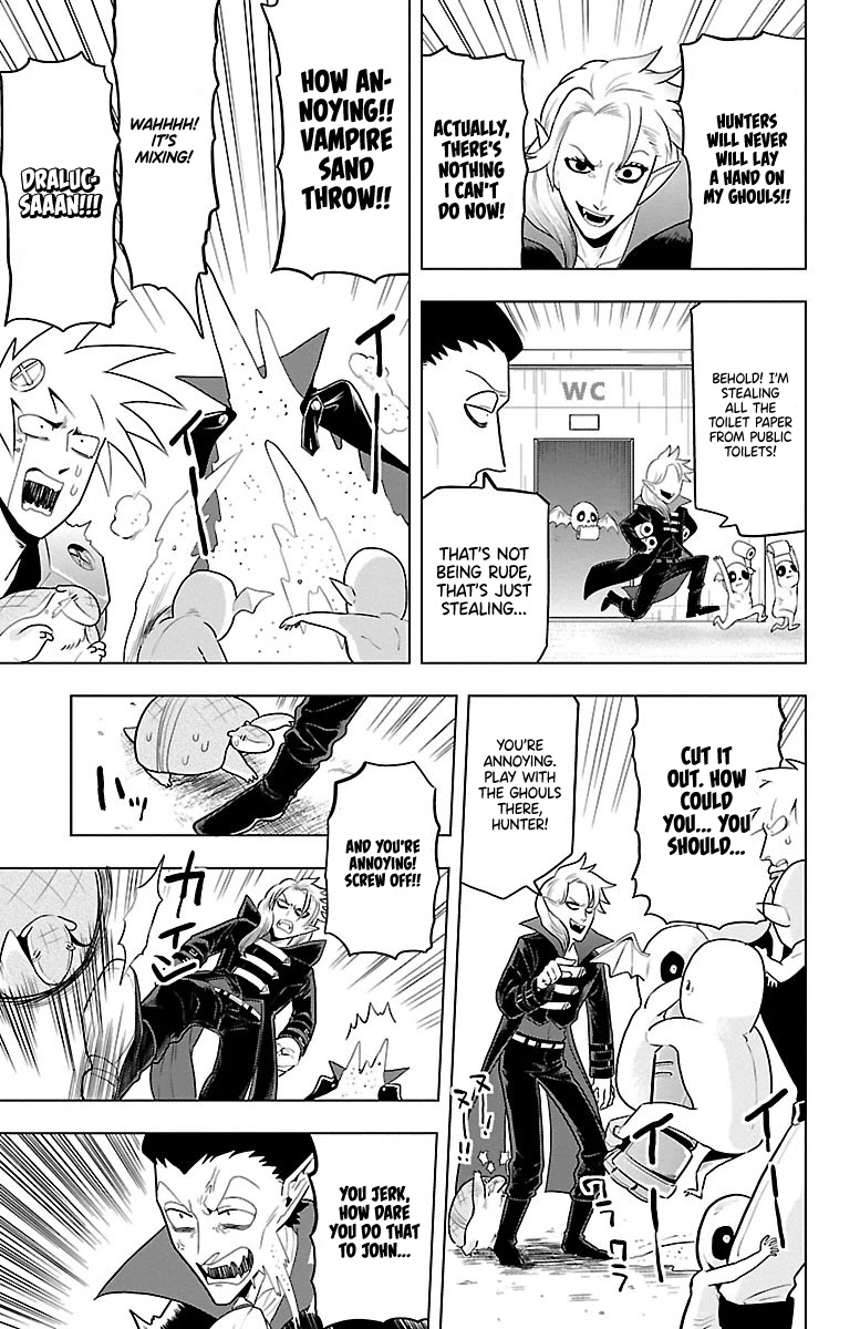 Kyuuketsuki Sugu Shinu Chapter 41 page 9 - Chapter 41: Iron Left Hands Are Pretty Plain Nowadays