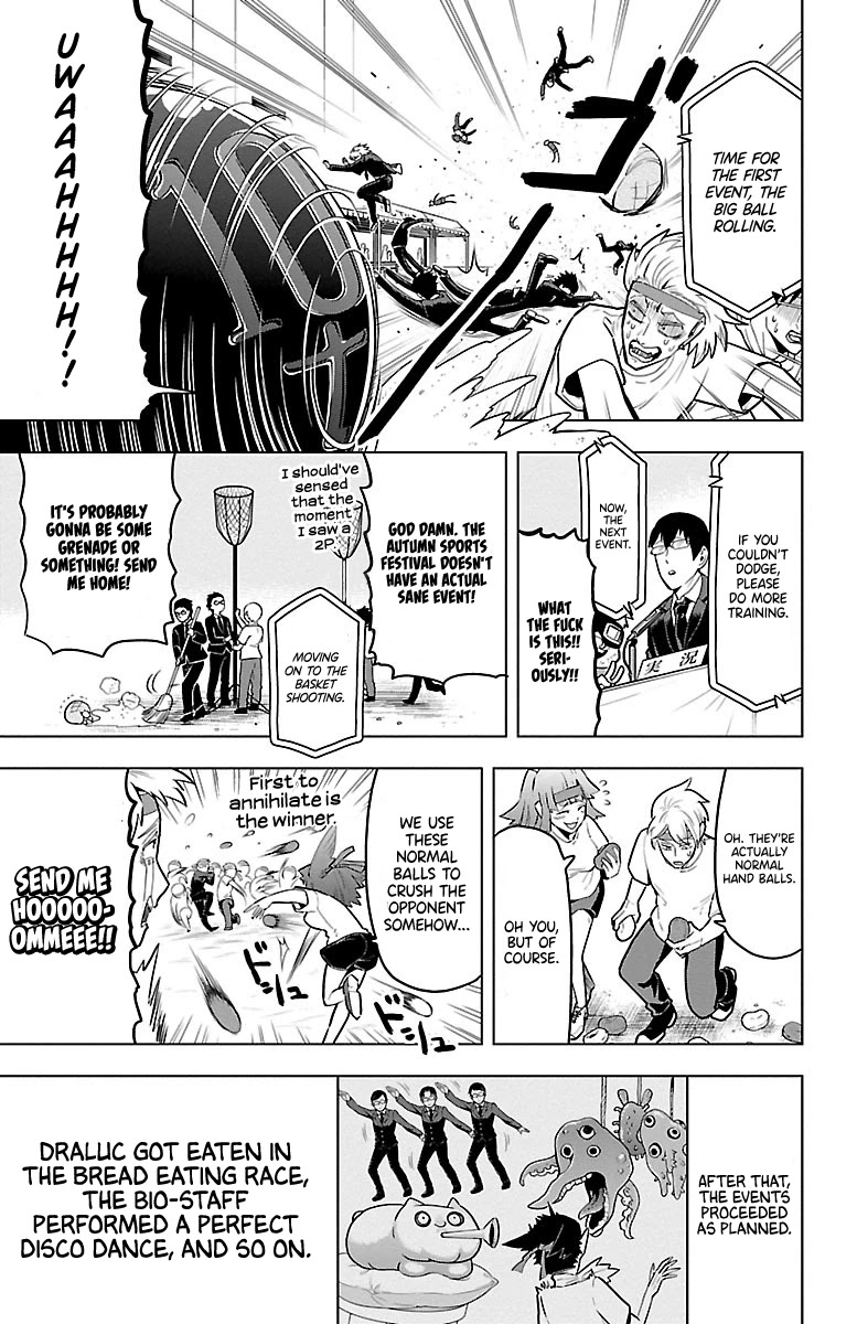 Kyuuketsuki Sugu Shinu Chapter 43 page 7 - Chapter 43: Today Is The Sport Festival Of Hell