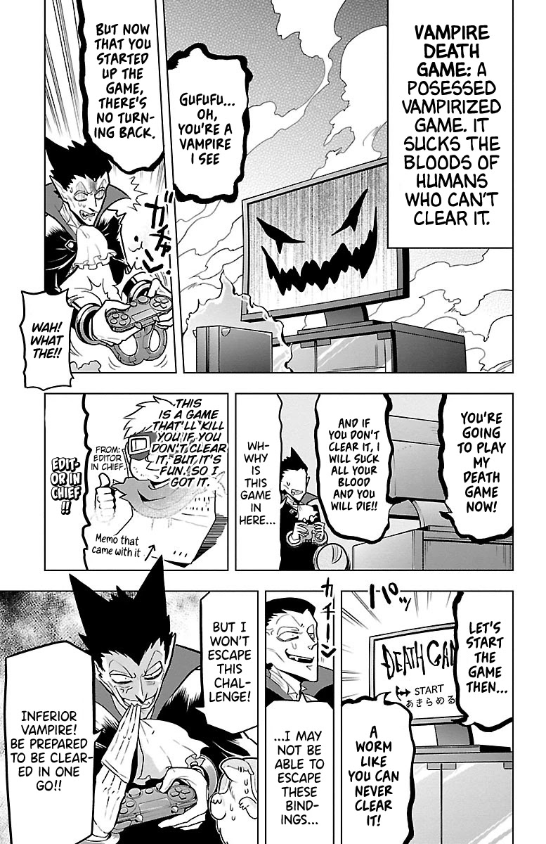 Kyuuketsuki Sugu Shinu Chapter 44 page 3 - Chapter 44: Raise That ♥ Death Game