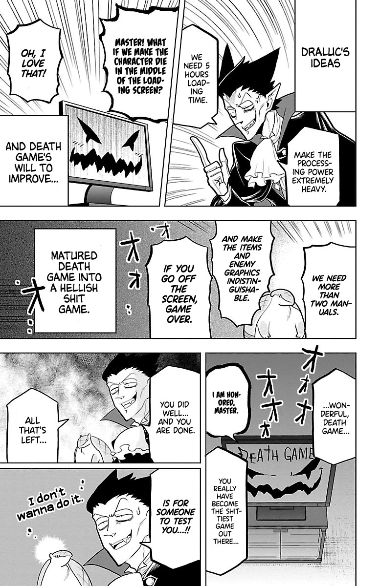 Kyuuketsuki Sugu Shinu Chapter 44 page 9 - Chapter 44: Raise That ♥ Death Game