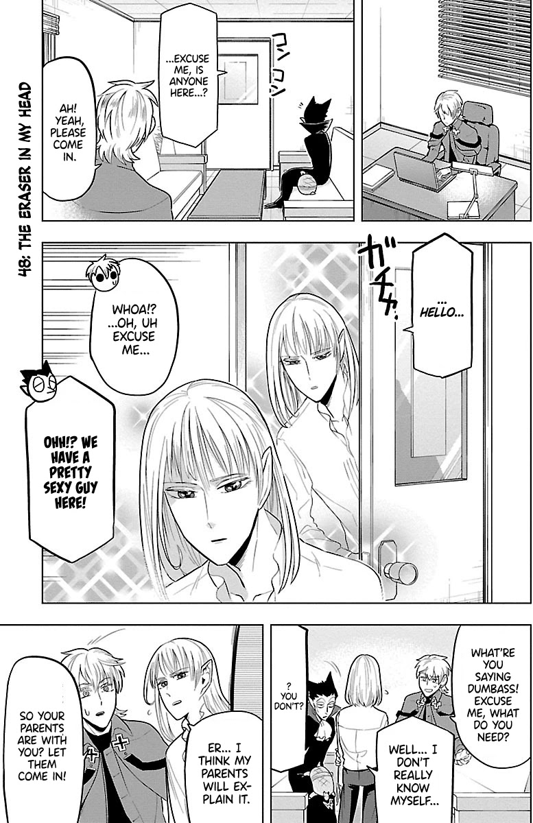 Kyuuketsuki Sugu Shinu Chapter 48 page 5 - Chapter 48: The Eraser in my Head