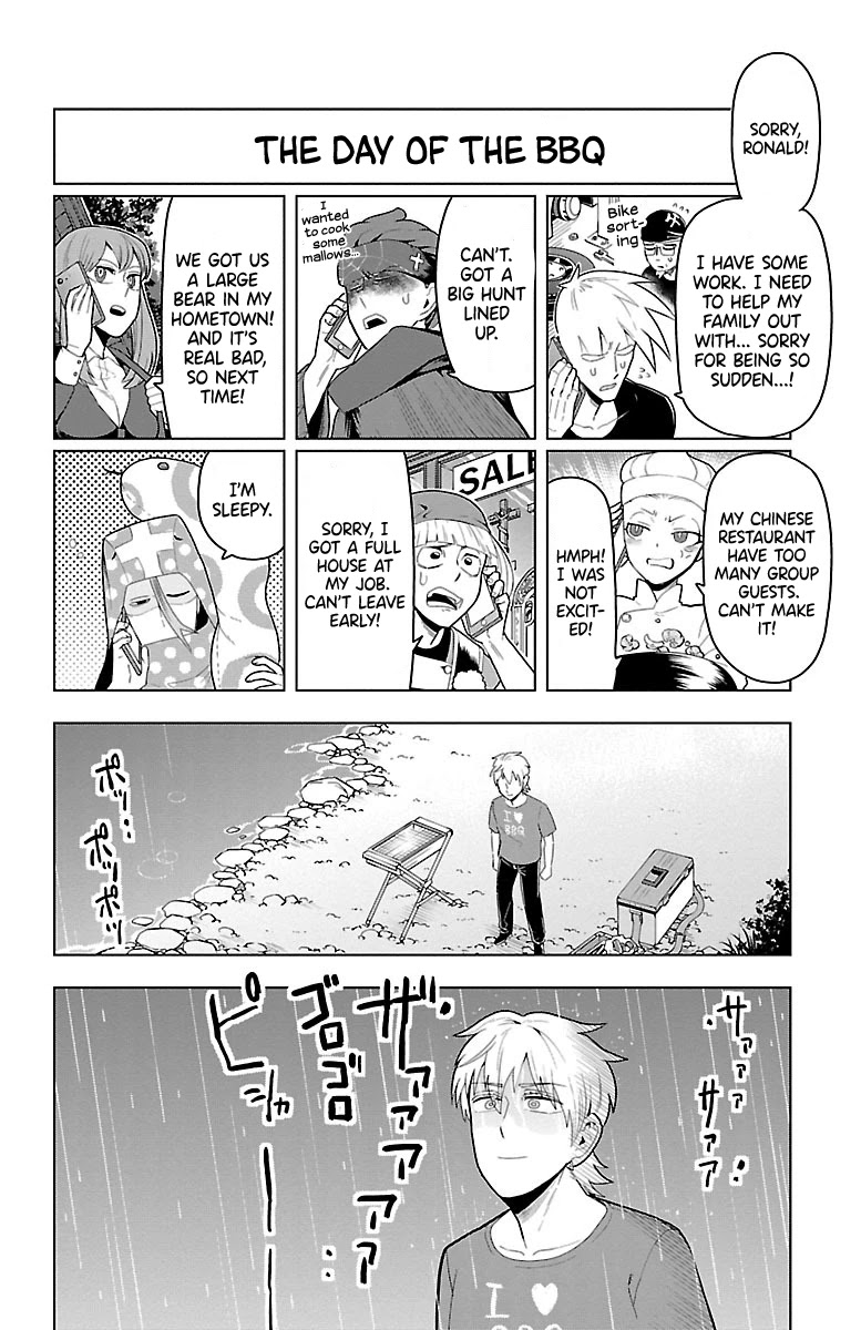Kyuuketsuki Sugu Shinu Chapter 53 page 2 - Chapter 53: Fear! The Dead Man Barbecuing Alone