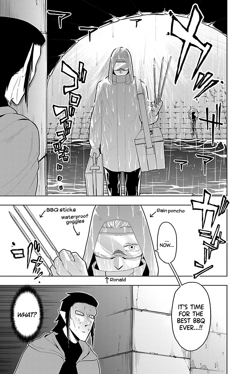 Kyuuketsuki Sugu Shinu Chapter 53 page 5 - Chapter 53: Fear! The Dead Man Barbecuing Alone