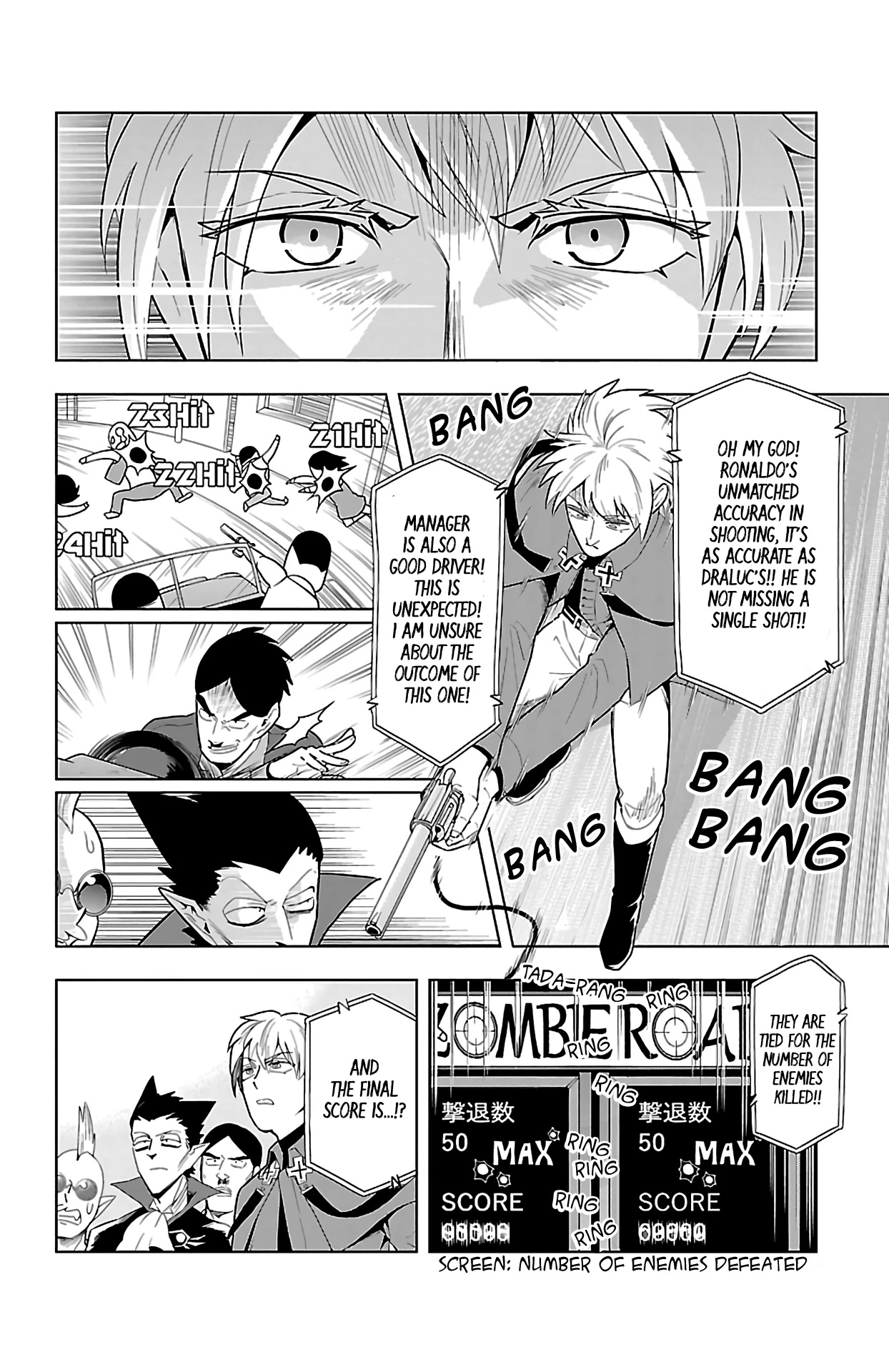 Kyuuketsuki Sugu Shinu Chapter 59 page 10 - Chapter 59: 59th Death: Fierce Battle! Vampire Arcade Troll