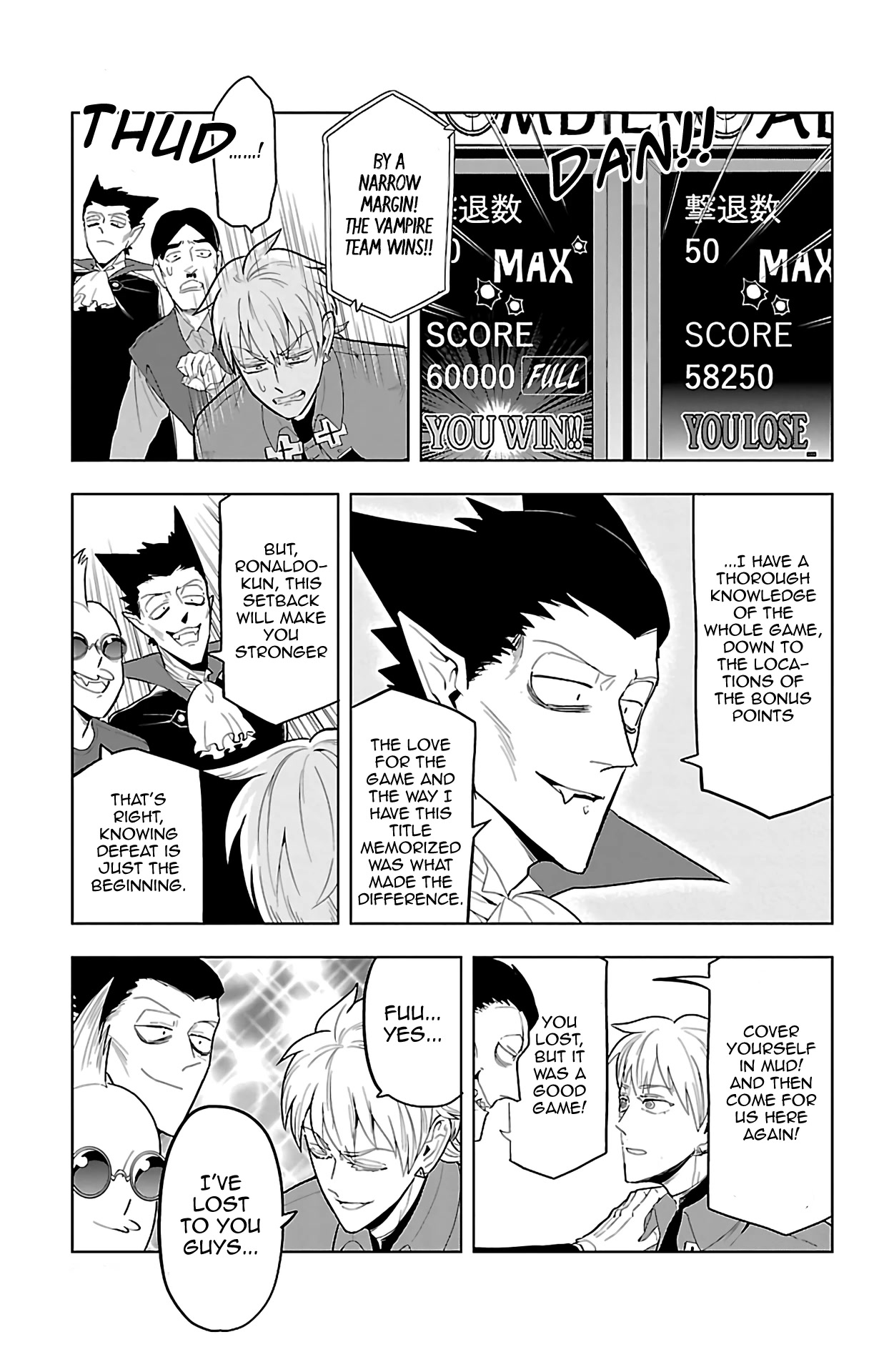 Kyuuketsuki Sugu Shinu Chapter 59 page 11 - Chapter 59: 59th Death: Fierce Battle! Vampire Arcade Troll
