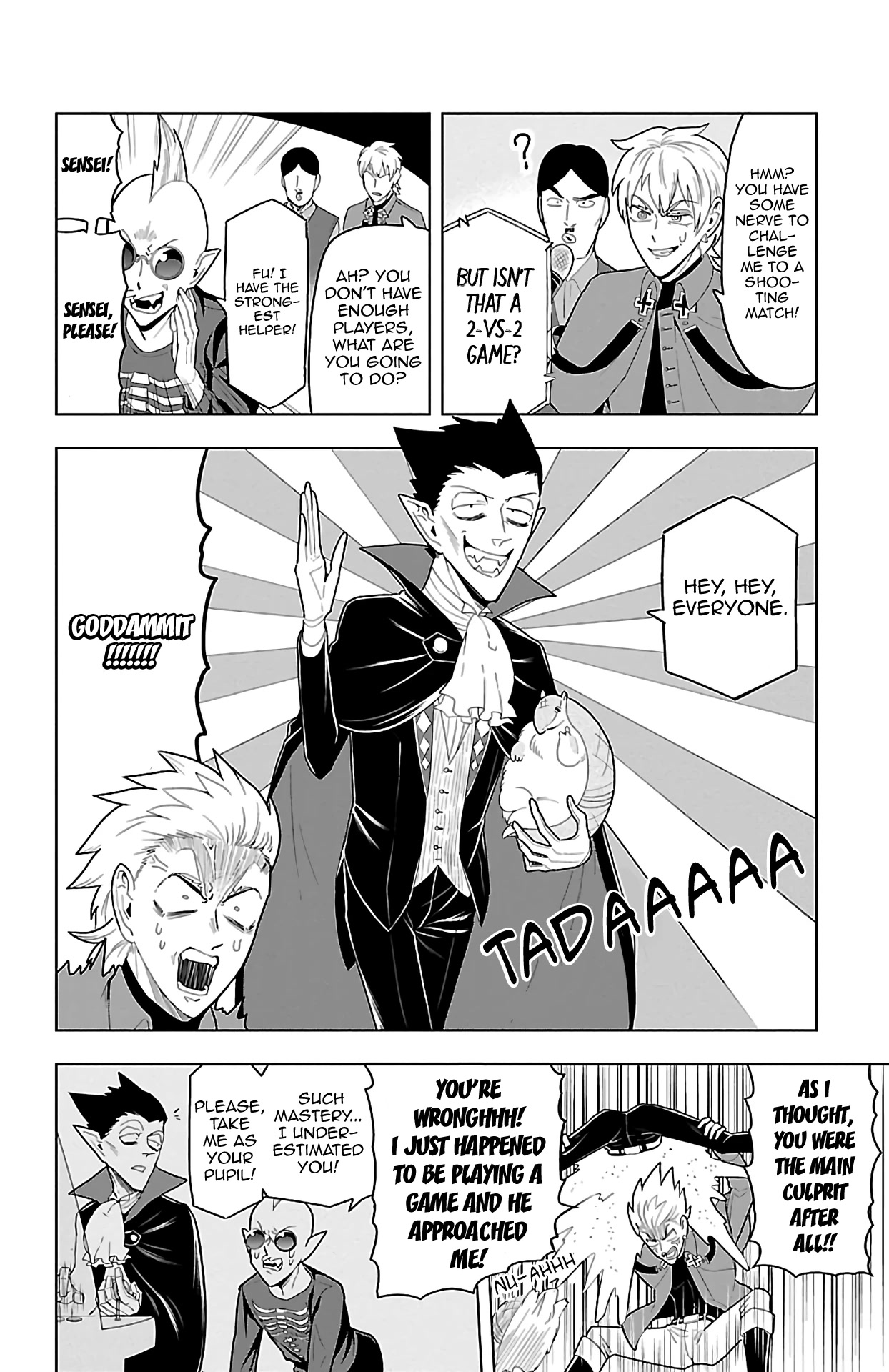 Kyuuketsuki Sugu Shinu Chapter 59 page 8 - Chapter 59: 59th Death: Fierce Battle! Vampire Arcade Troll