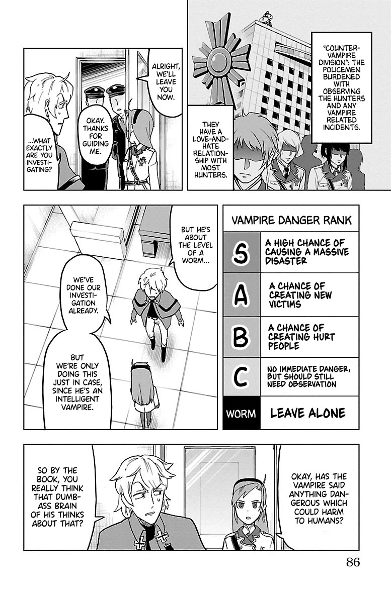 Kyuuketsuki Sugu Shinu Chapter 6 page 4 - Chapter 6: 6th Death: Like You Can Kill Me By Pounding A Wall!