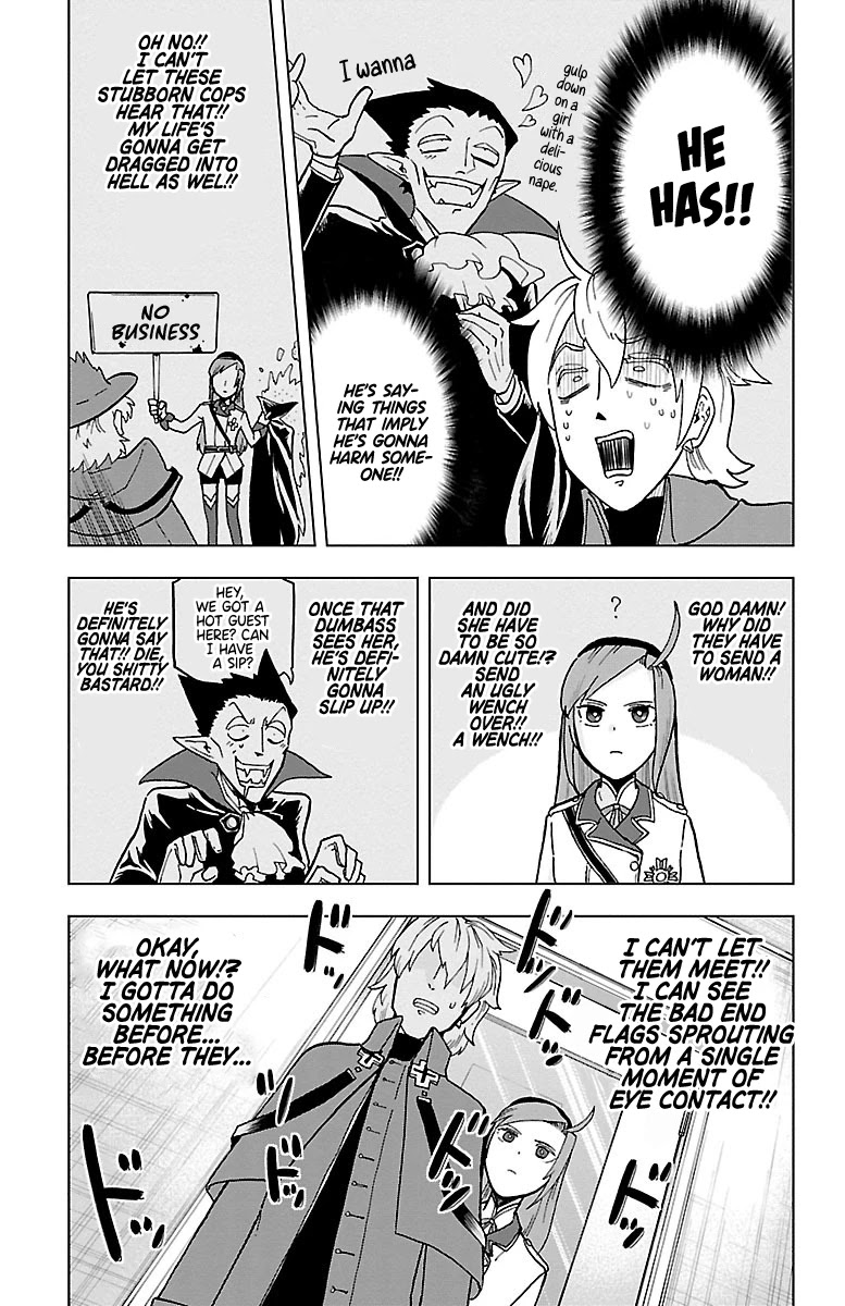 Kyuuketsuki Sugu Shinu Chapter 6 page 5 - Chapter 6: 6th Death: Like You Can Kill Me By Pounding A Wall!