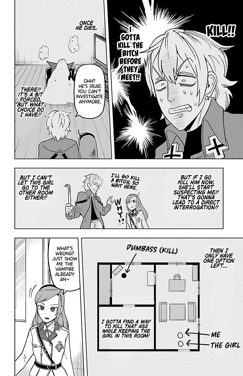 Kyuuketsuki Sugu Shinu Chapter 6 page 6 - Chapter 6: 6th Death: Like You Can Kill Me By Pounding A Wall!