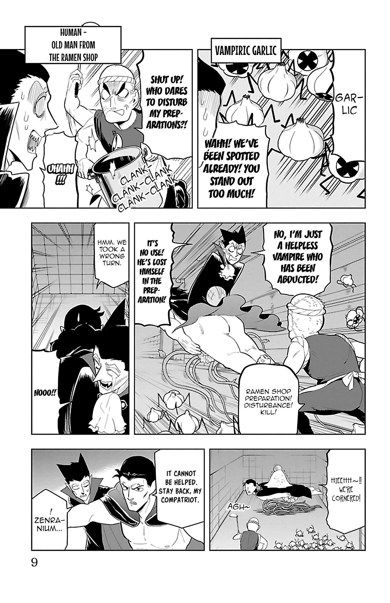 Kyuuketsuki Sugu Shinu Chapter 60 page 10 - Chapter 60: Psycho Ramen