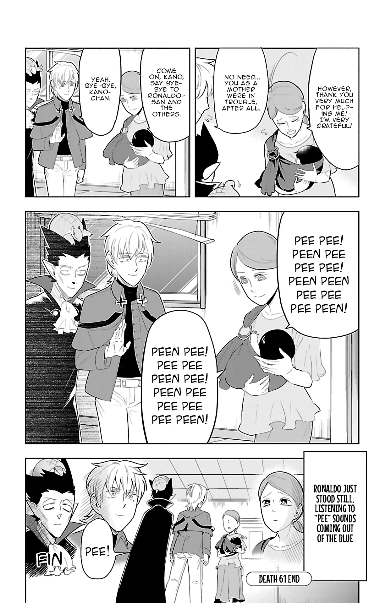 Kyuuketsuki Sugu Shinu Chapter 61 page 12 - Chapter 61: Toddlerzilla The Pseudo-Vampire
