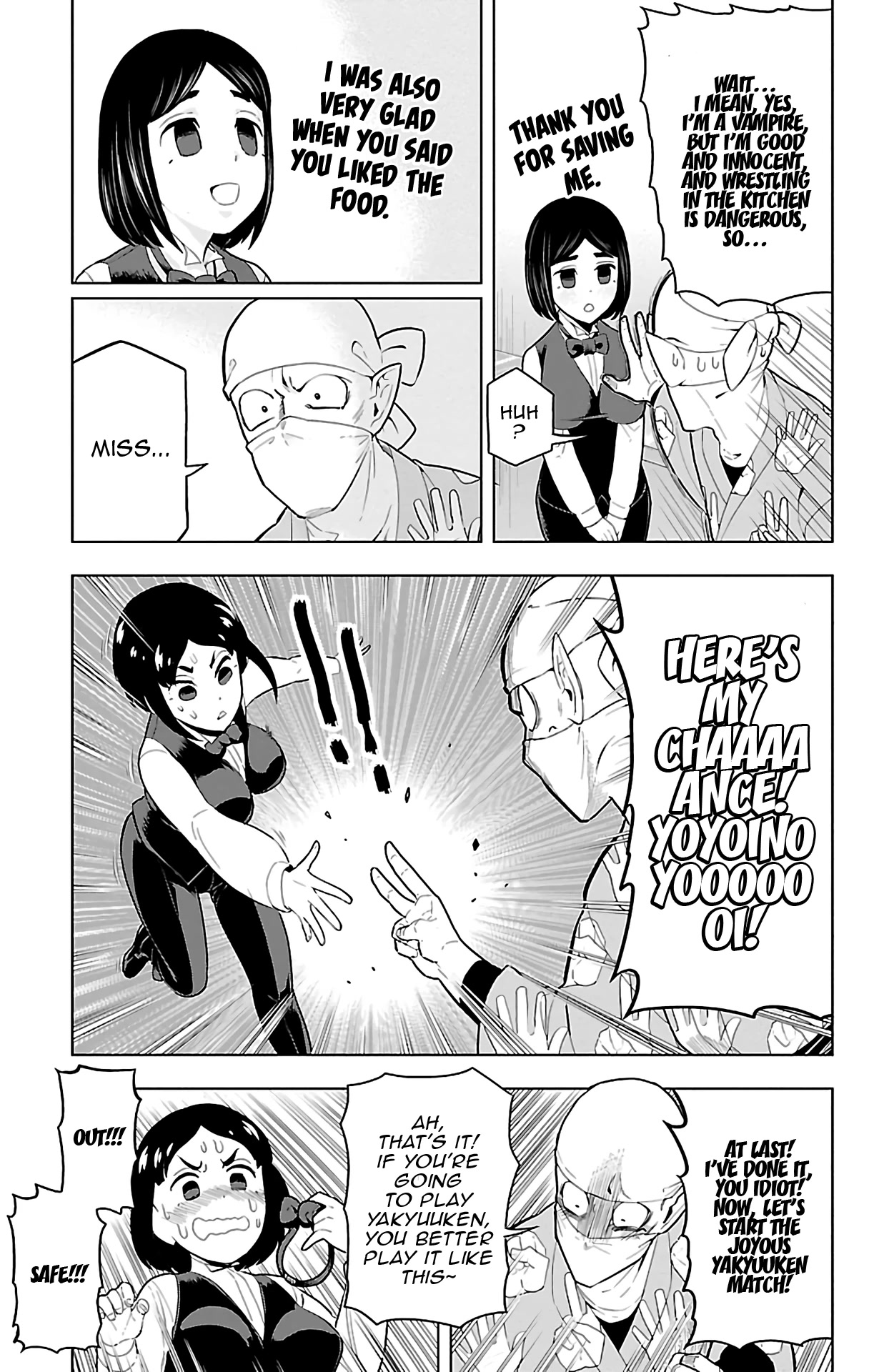 Kyuuketsuki Sugu Shinu Chapter 62 page 11 - Chapter 62: The Bartender and the Suspicious Person