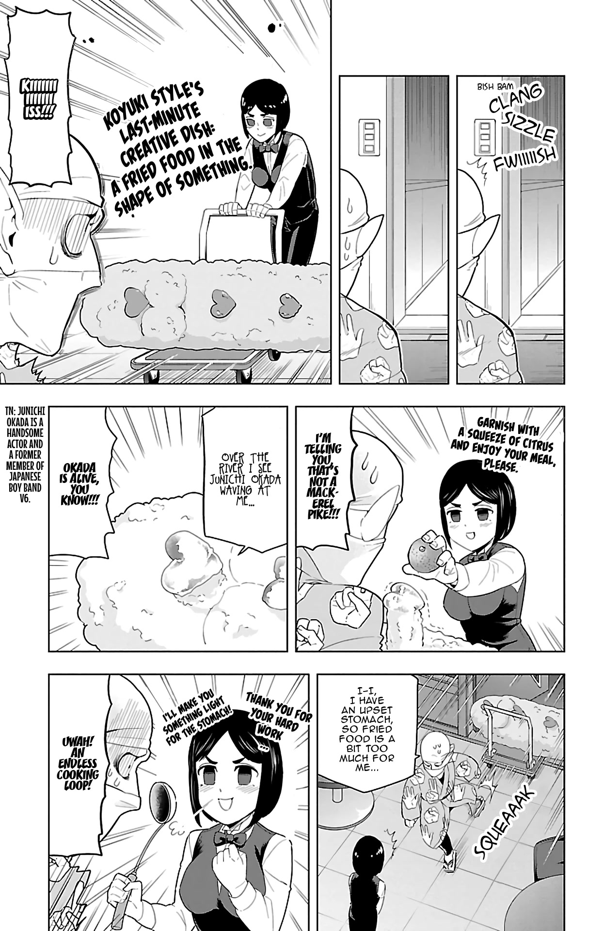 Kyuuketsuki Sugu Shinu Chapter 62 page 7 - Chapter 62: The Bartender and the Suspicious Person