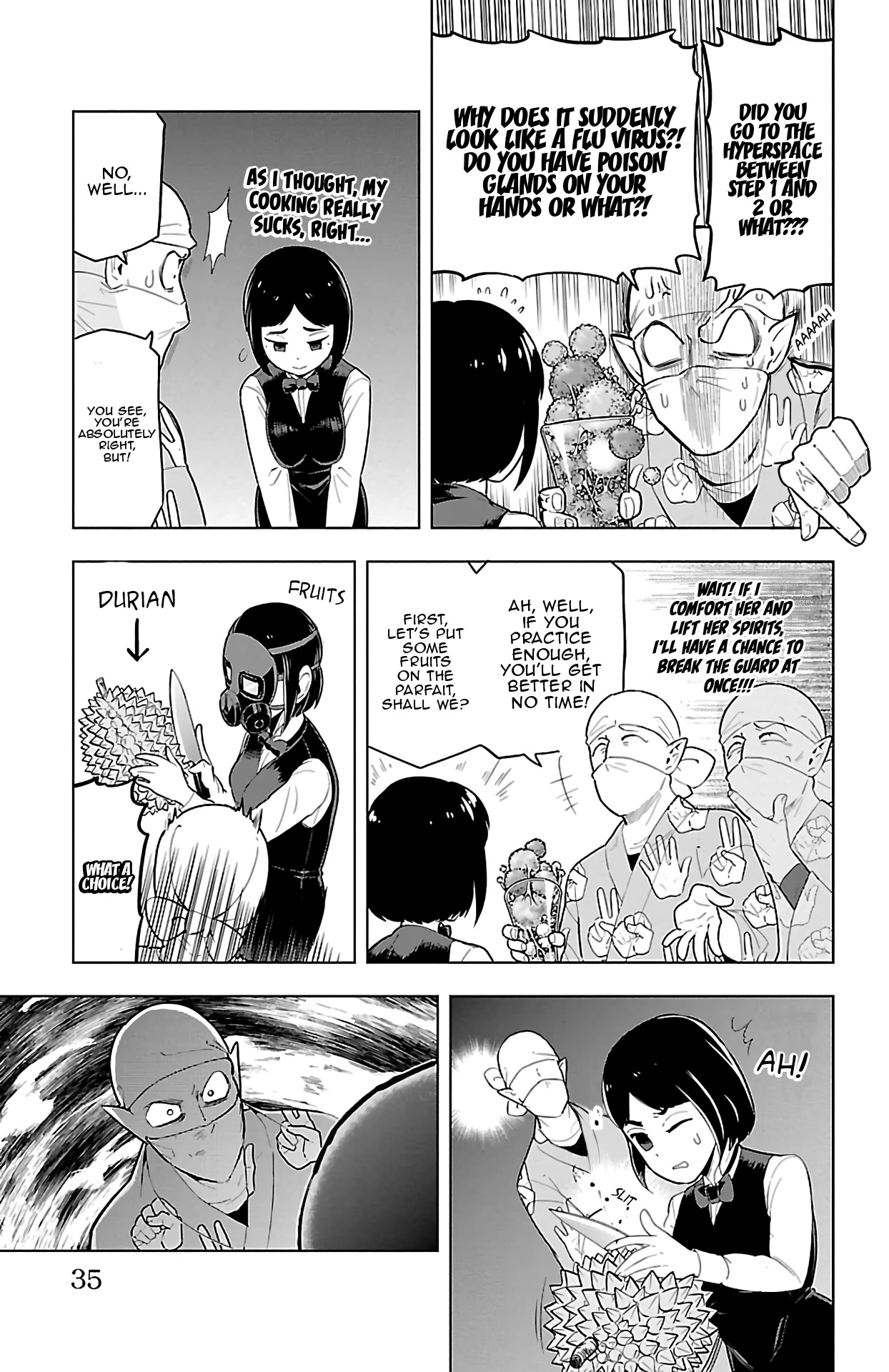 Kyuuketsuki Sugu Shinu Chapter 62 page 9 - Chapter 62: The Bartender and the Suspicious Person