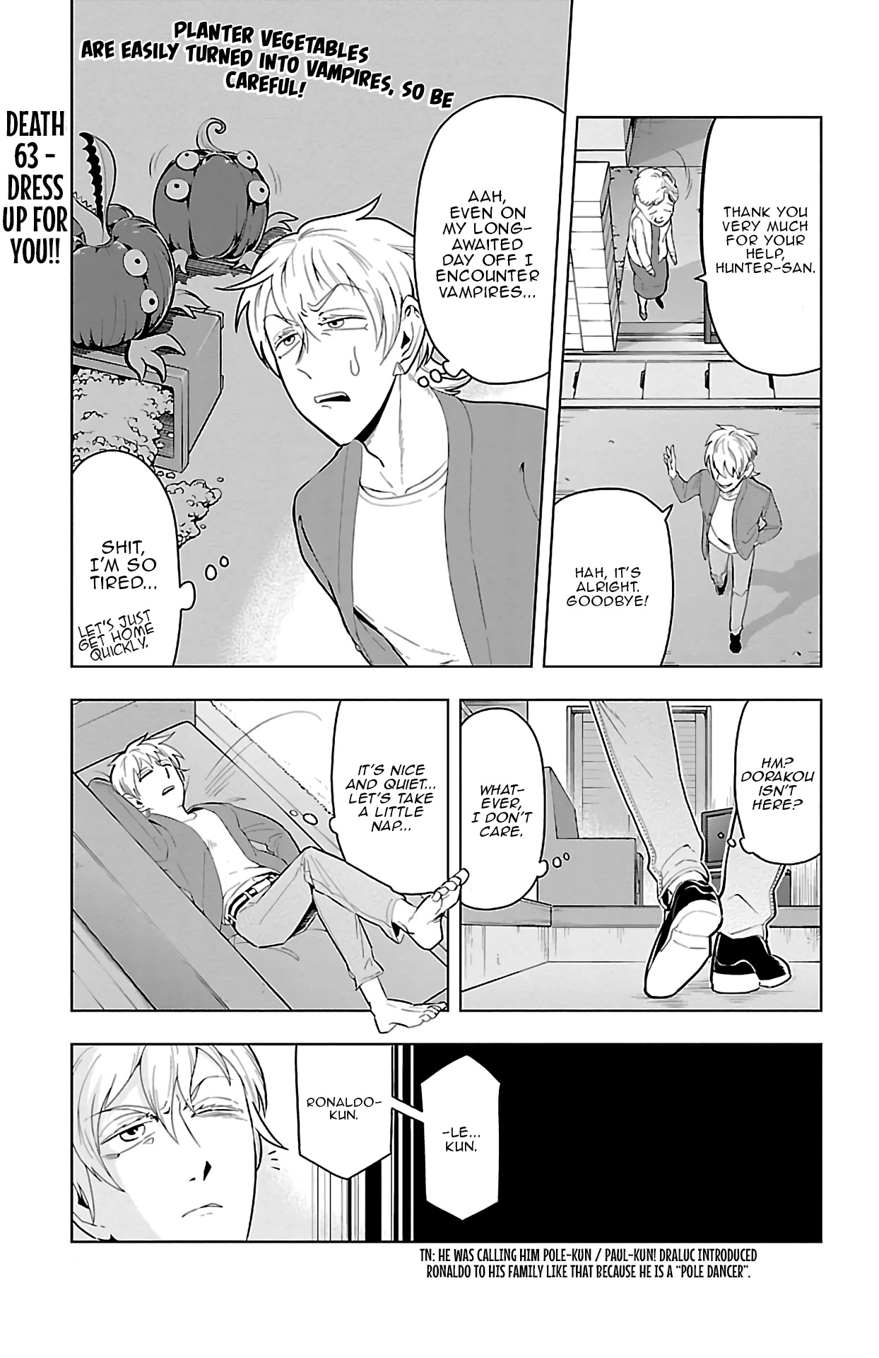 Kyuuketsuki Sugu Shinu Chapter 63 page 1 - Chapter 63: Dress Up For You!!!