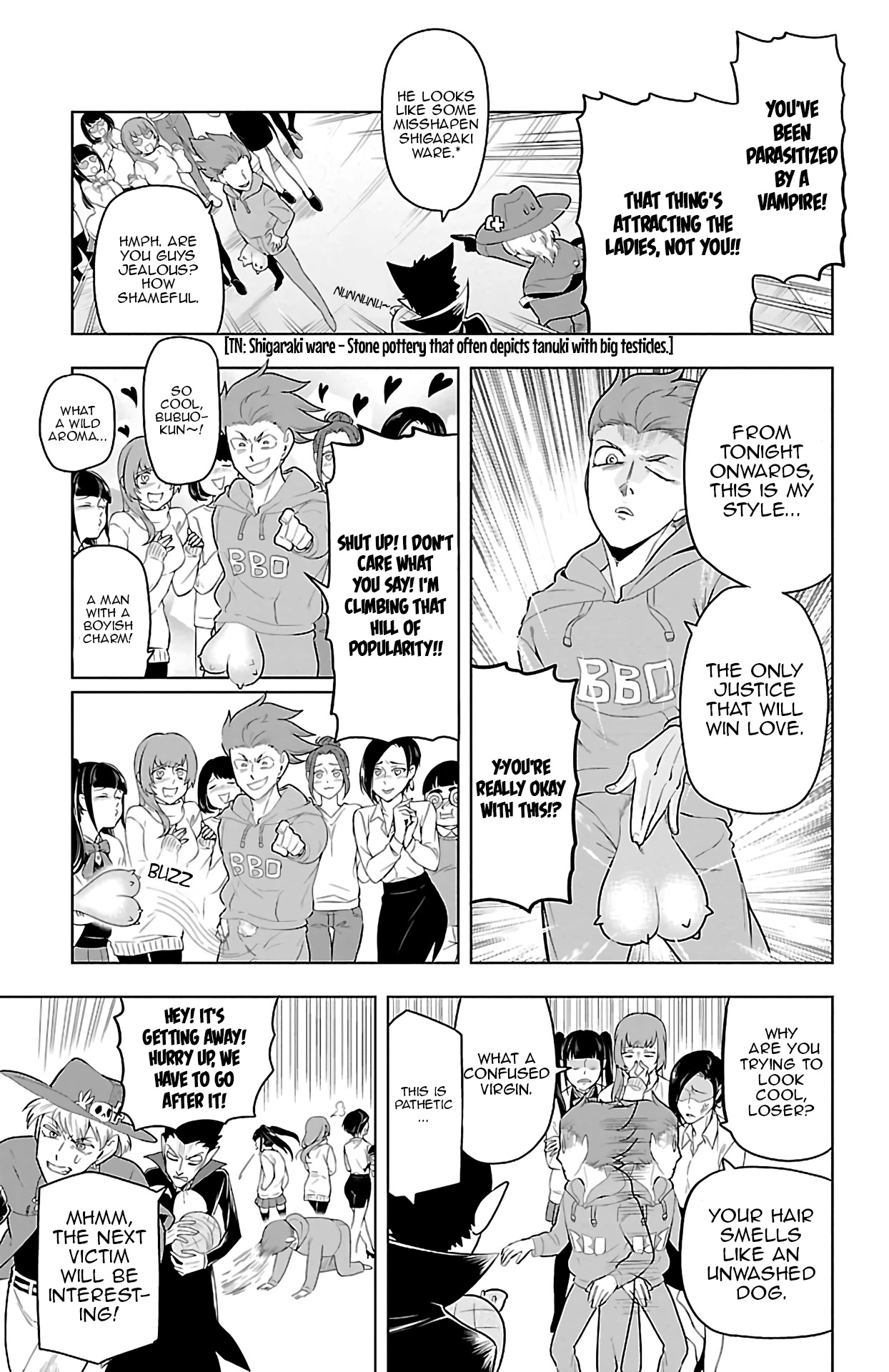 Kyuuketsuki Sugu Shinu Chapter 66 page 5 - Chapter 66: Heisei Era - Annoying Vampire Battle In Shin-Yoko