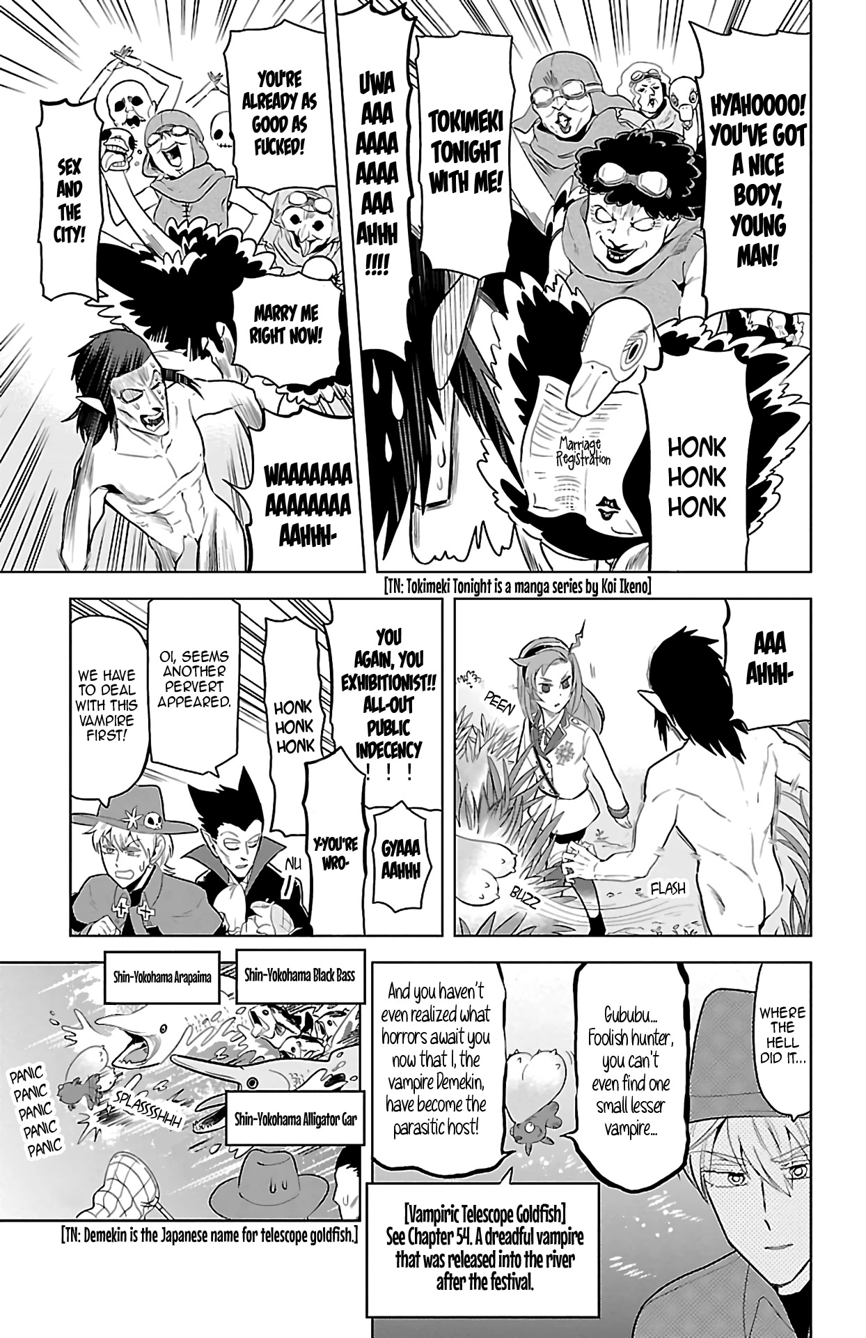 Kyuuketsuki Sugu Shinu Chapter 66 page 9 - Chapter 66: Heisei Era - Annoying Vampire Battle In Shin-Yoko