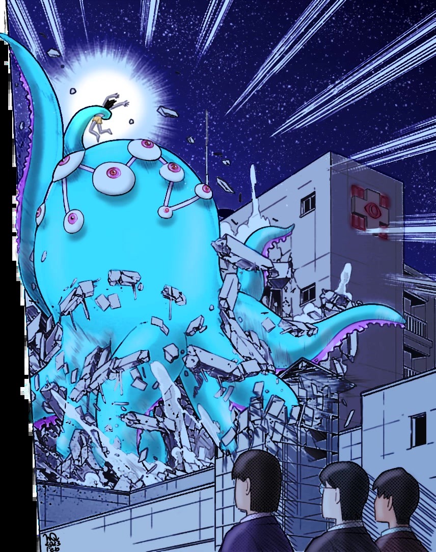 Kyuuketsuki Sugu Shinu Chapter 67 page 14 - Chapter 67: The Great Escape From VRC [Vampire Research Center]