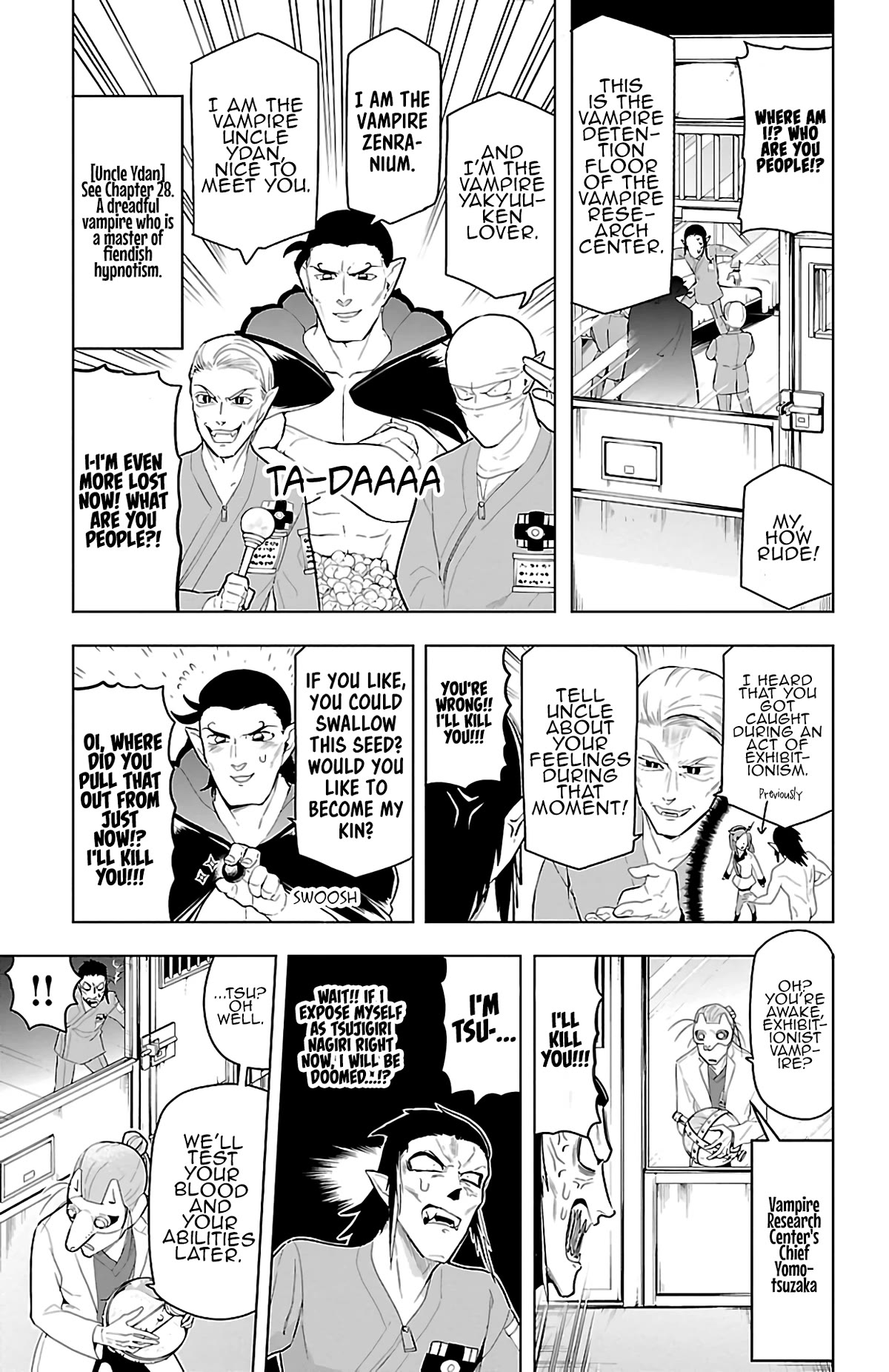 Kyuuketsuki Sugu Shinu Chapter 67 page 3 - Chapter 67: The Great Escape From VRC [Vampire Research Center]