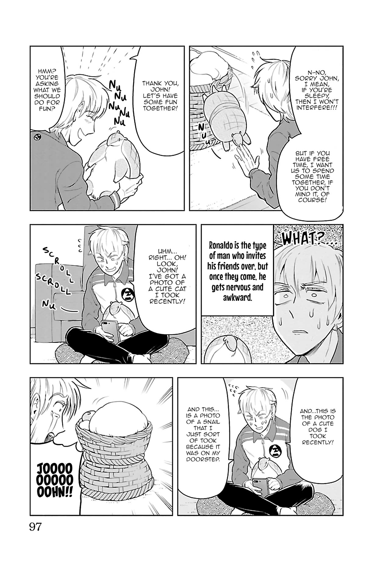 Kyuuketsuki Sugu Shinu Chapter 68 page 3 - Chapter 68: Pay Attention To Me, John! Nunnun!