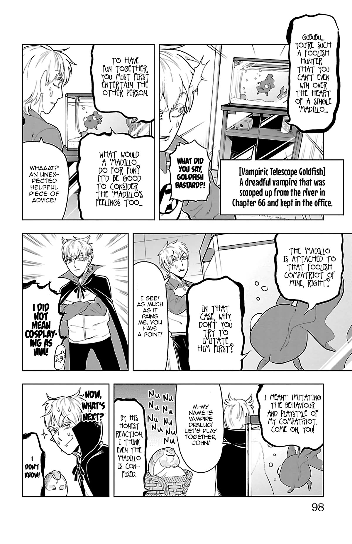 Kyuuketsuki Sugu Shinu Chapter 68 page 4 - Chapter 68: Pay Attention To Me, John! Nunnun!