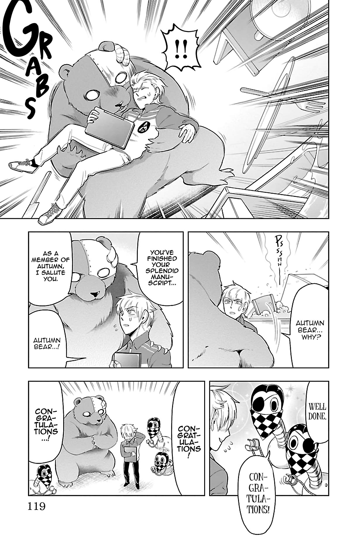 Kyuuketsuki Sugu Shinu Chapter 69 page 11 - Chapter 69: Crunch Time March