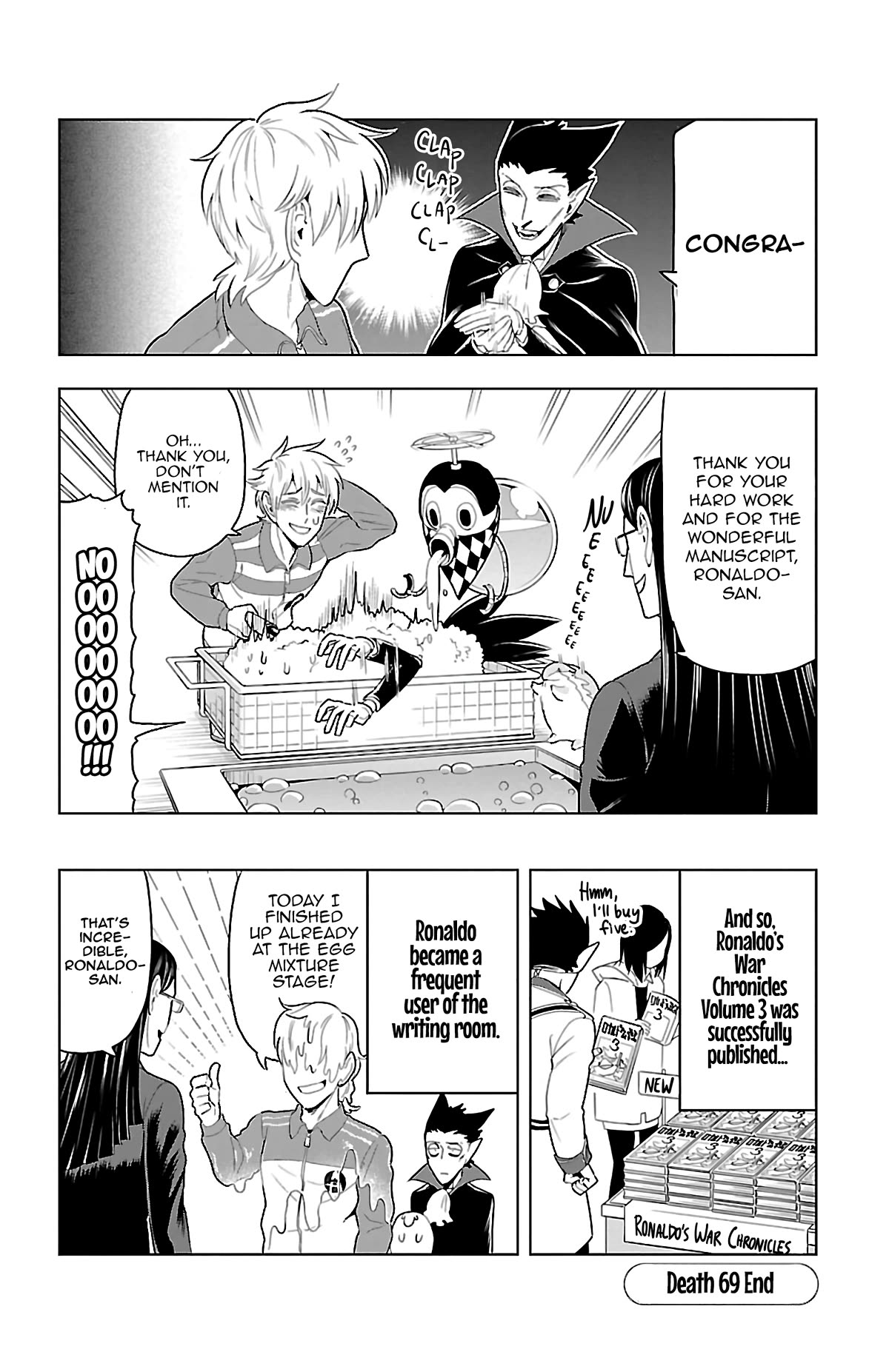 Kyuuketsuki Sugu Shinu Chapter 69 page 12 - Chapter 69: Crunch Time March
