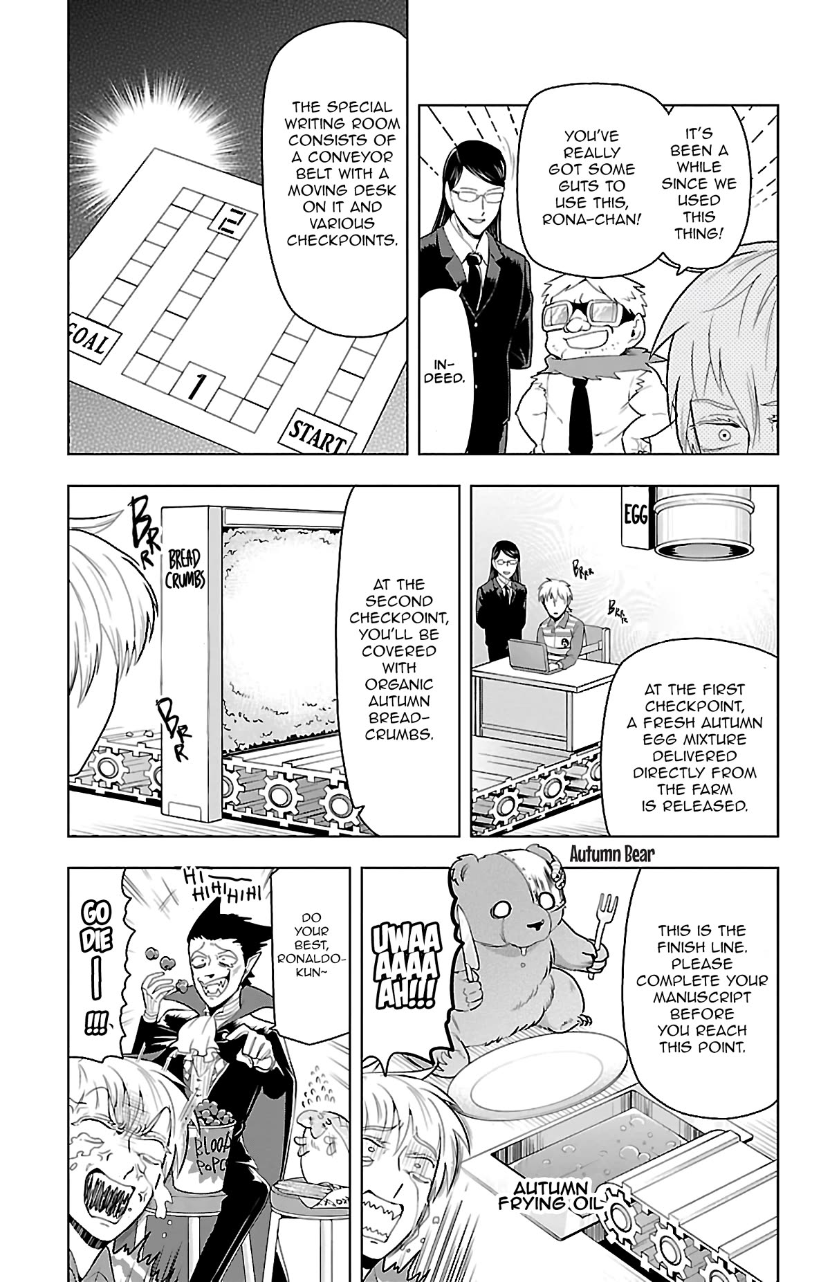 Kyuuketsuki Sugu Shinu Chapter 69 page 3 - Chapter 69: Crunch Time March