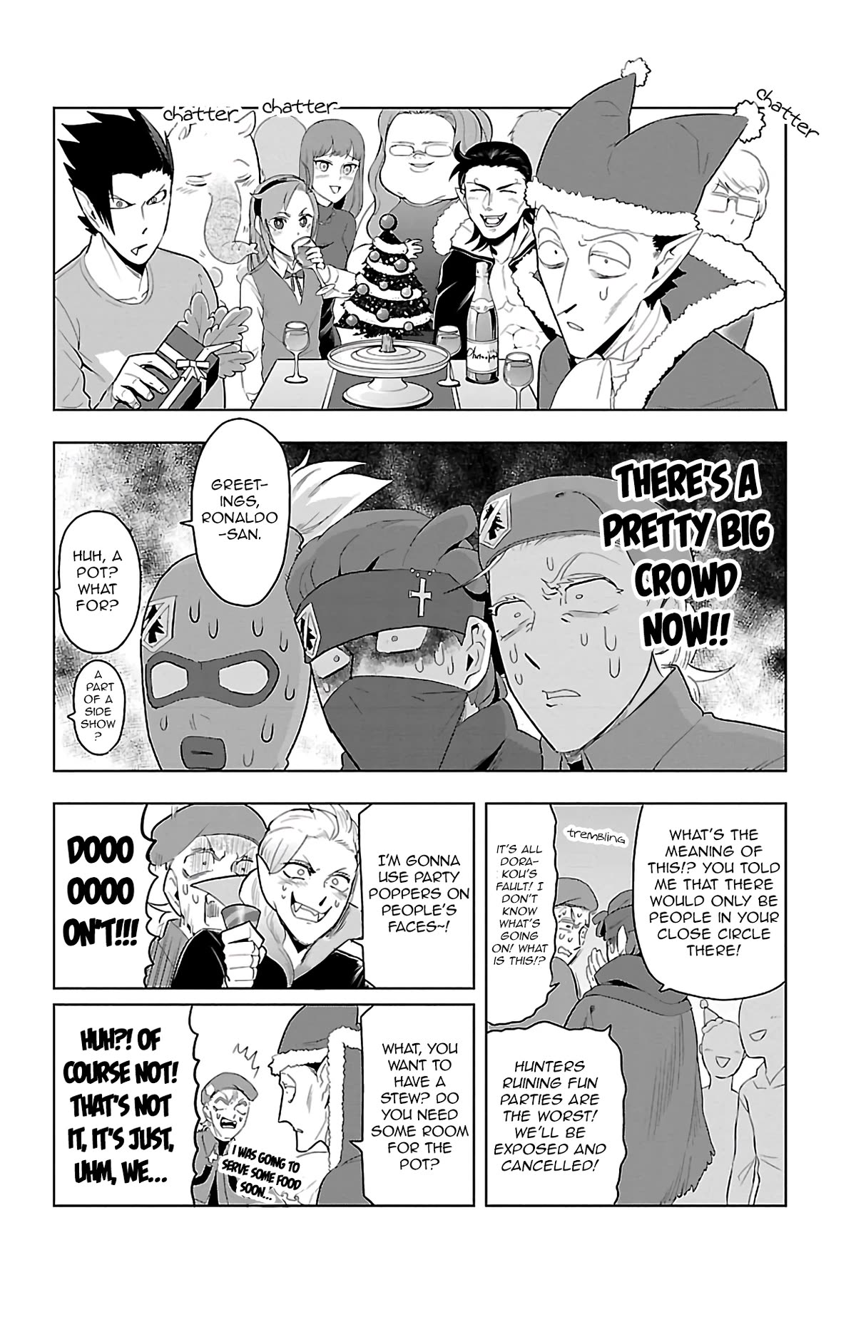 Kyuuketsuki Sugu Shinu Chapter 70 page 10 - Chapter 70: What Christ-mas Eve? I’ll have a bowl of miso and go to bed